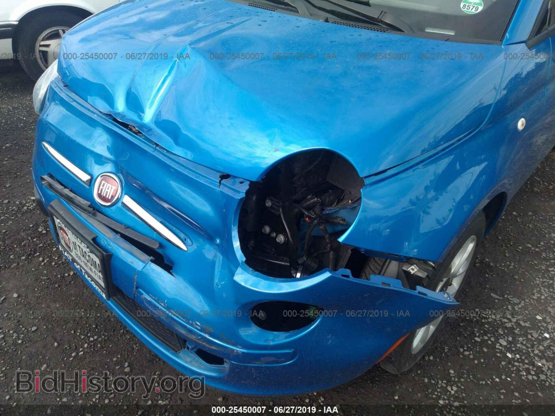 2017 FIAT 500 - VIN: 3C3CFFKR5HT671273 - Фото 6