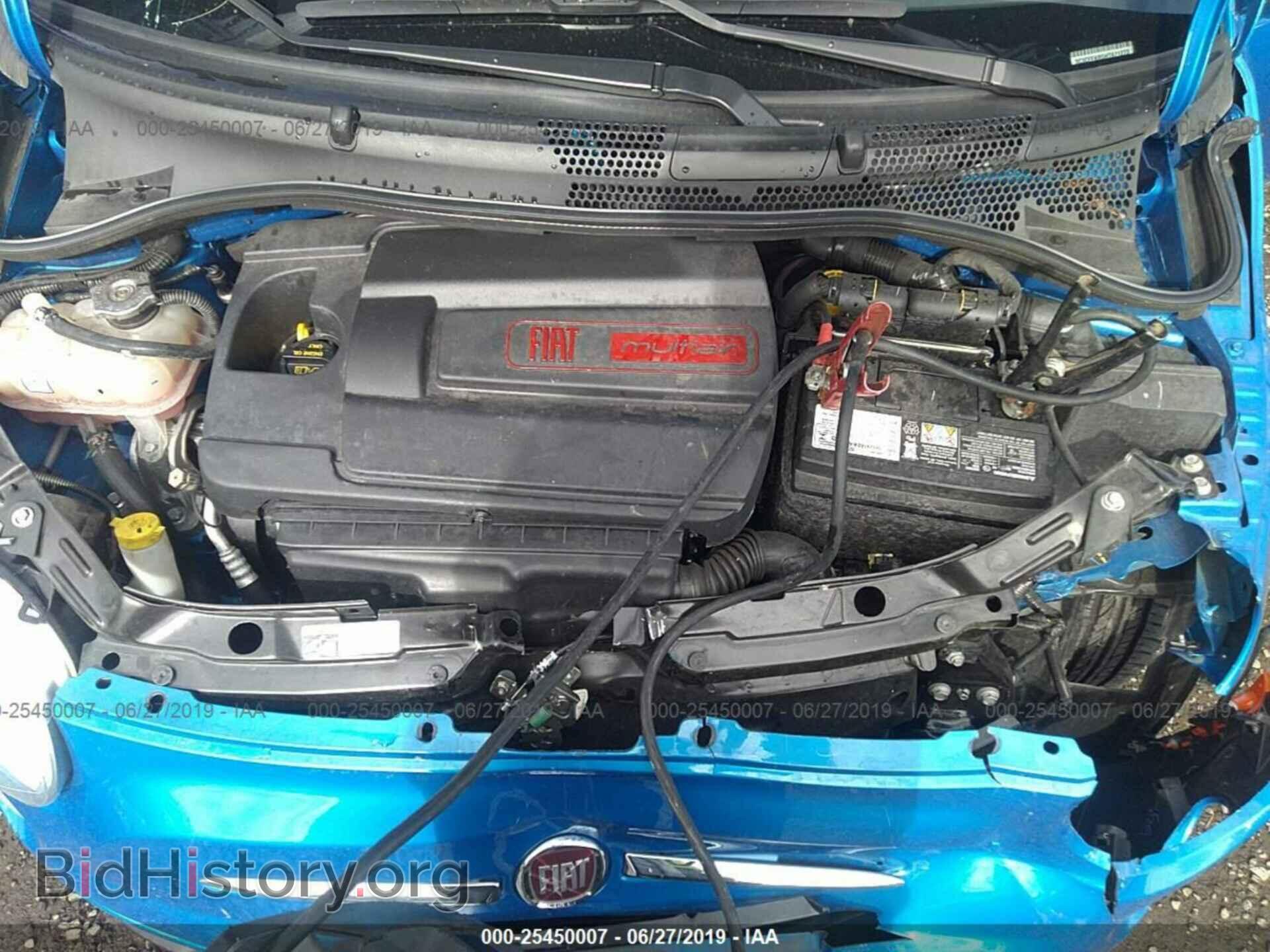 2017 FIAT 500 - VIN: 3C3CFFKR5HT671273 - Фото 10