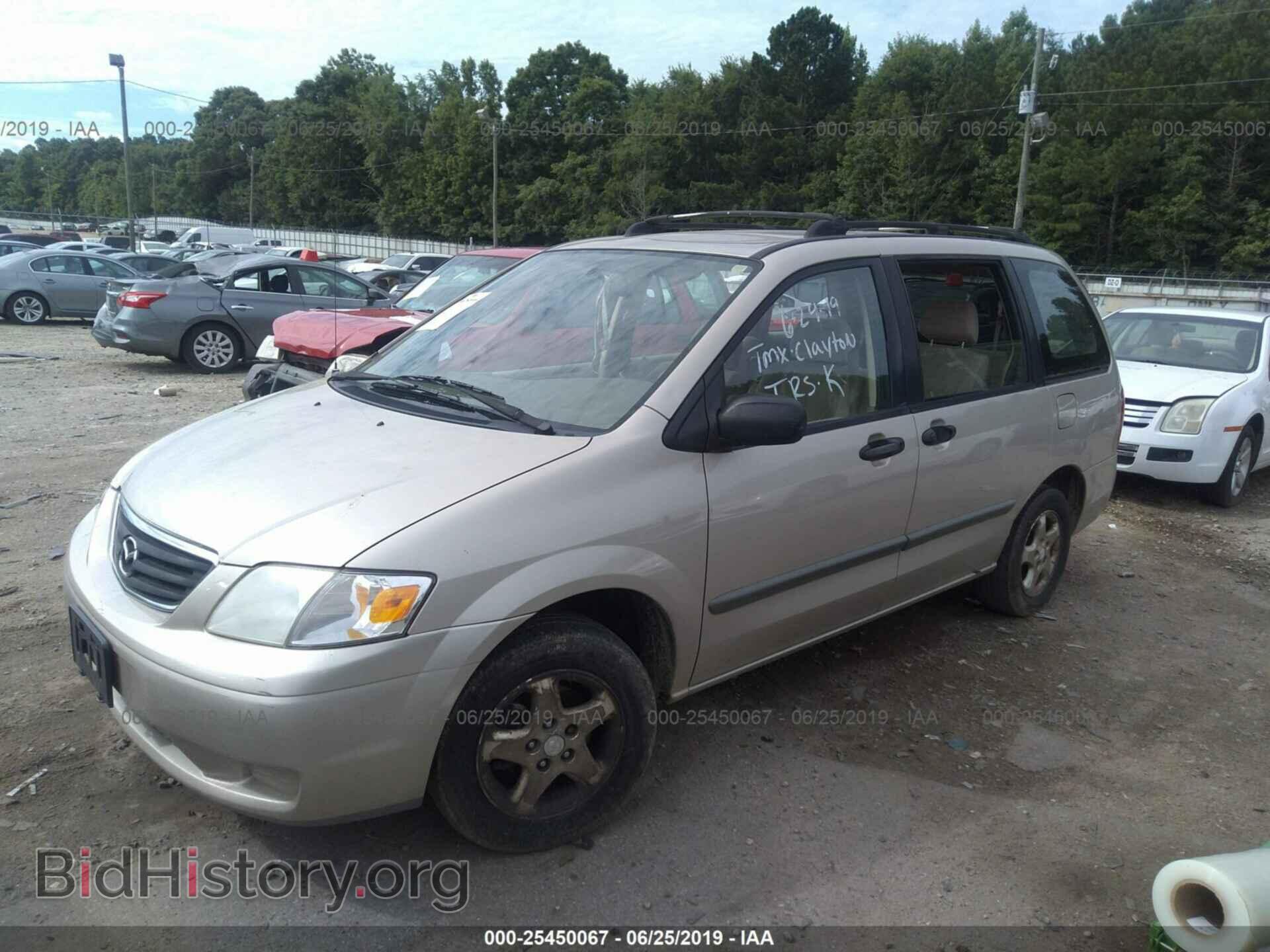 2001 MAZDA MPV - VIN: JM3LW28G810200089 - Фото 2