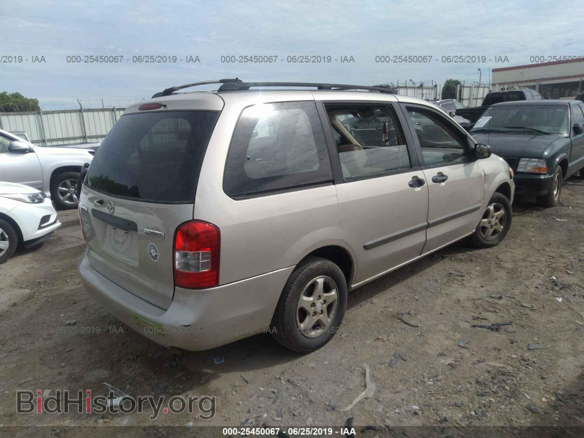 2001 MAZDA MPV - VIN: JM3LW28G810200089 - Фото 4