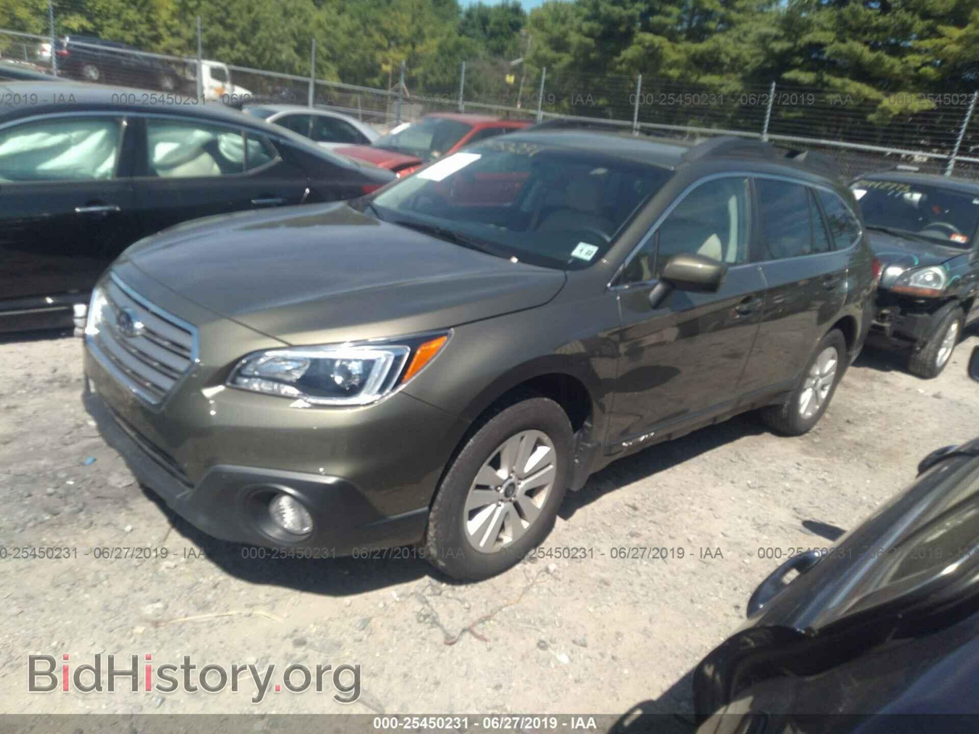 2017 SUBARU OUTBACK - VIN: 4S4BSACC4H3383459 - Фото 2