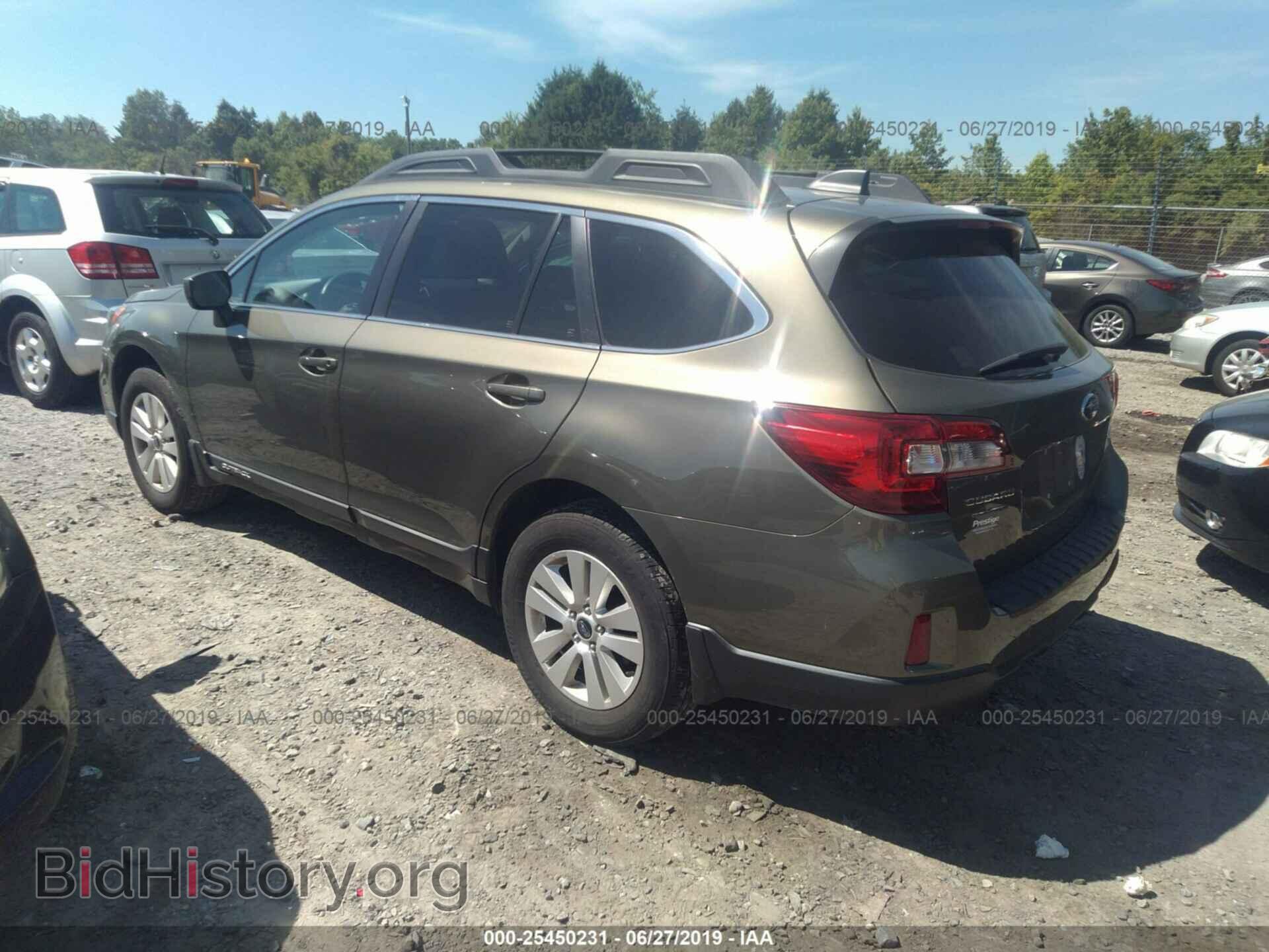 2017 SUBARU OUTBACK - VIN: 4S4BSACC4H3383459 - Фото 3