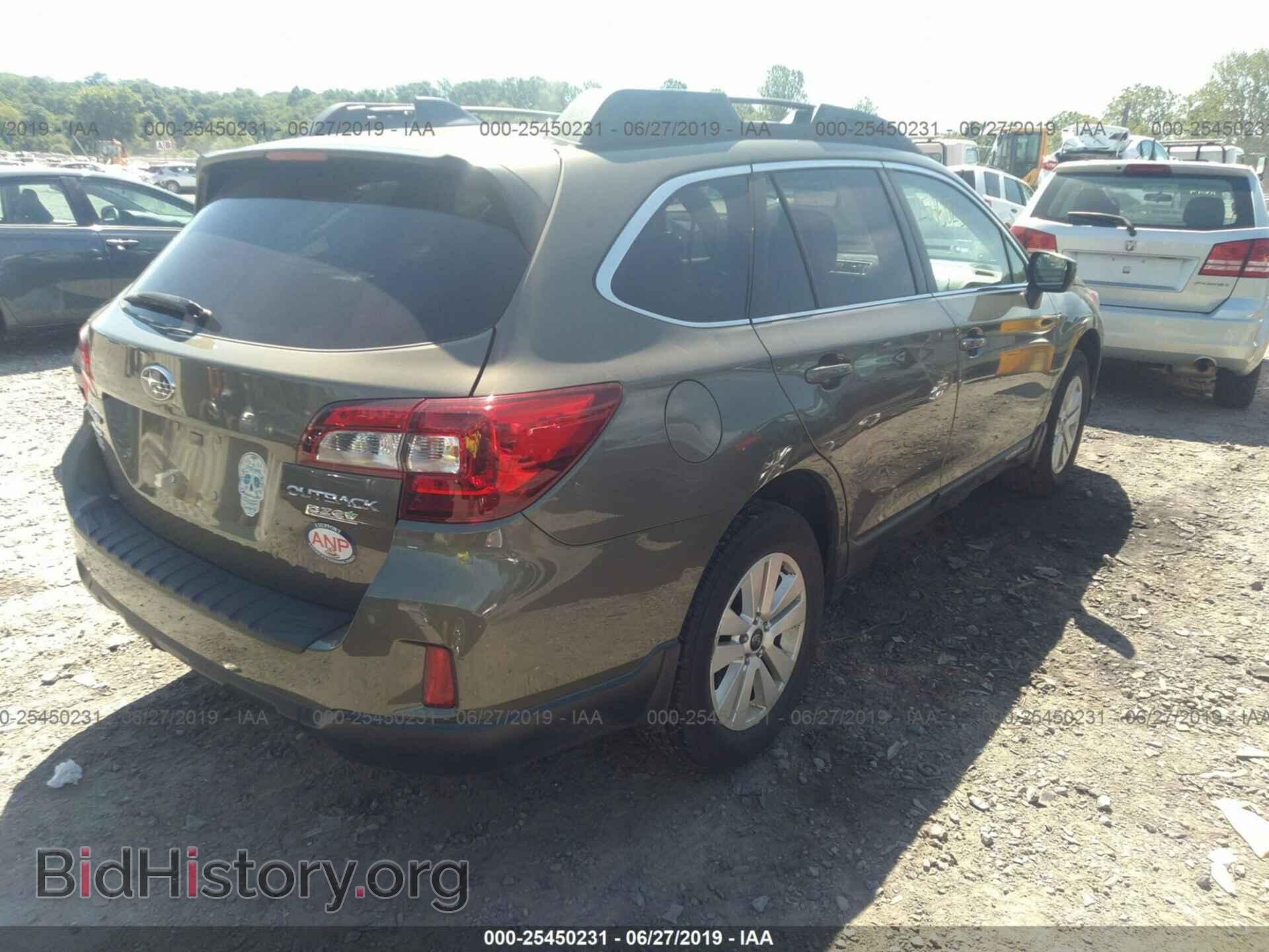2017 SUBARU OUTBACK - VIN: 4S4BSACC4H3383459 - Фото 4