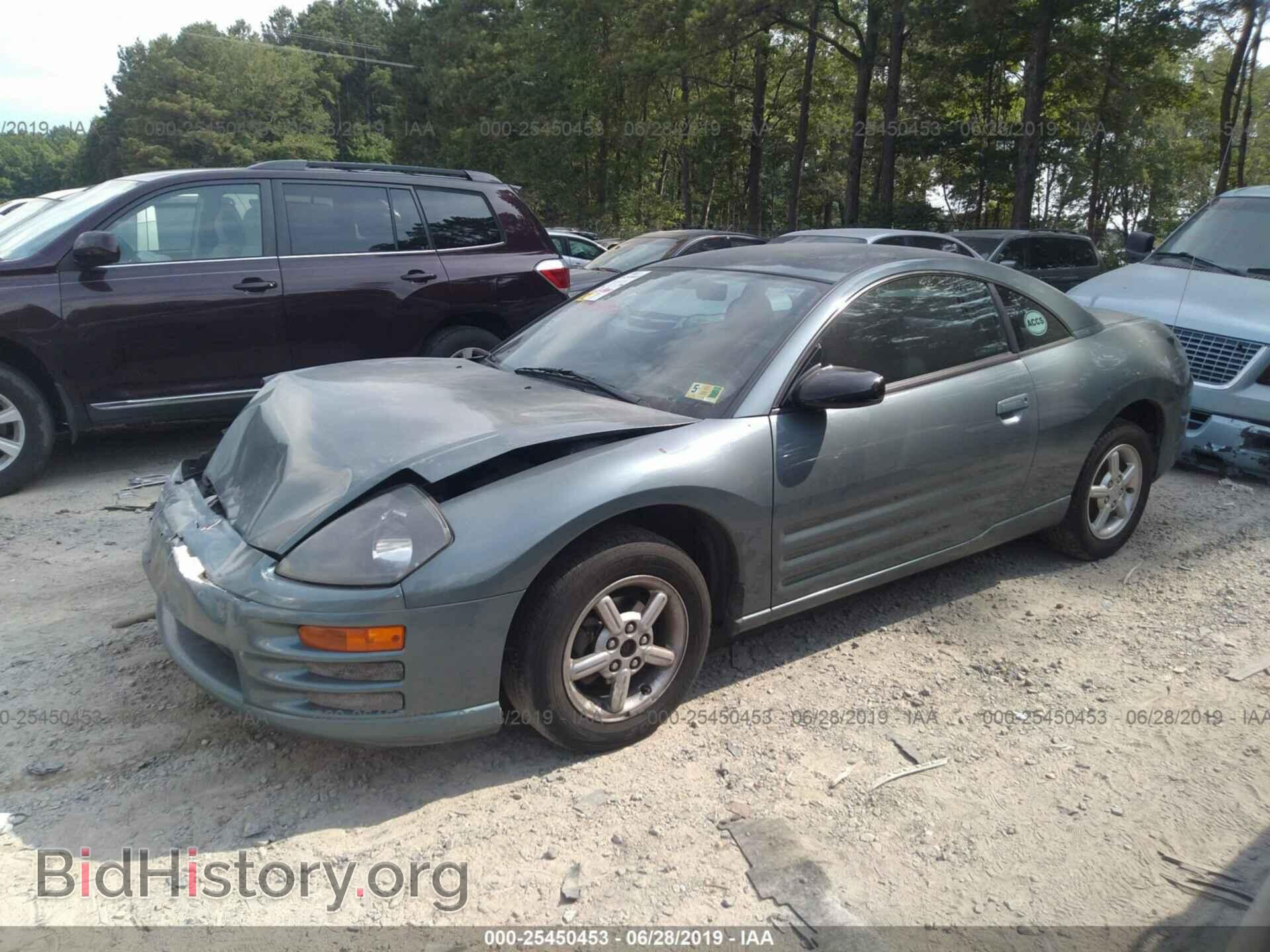 2000 MITSUBISHI ECLIPSE - VIN: 4A3AC34G1YE053404 - Фото 2