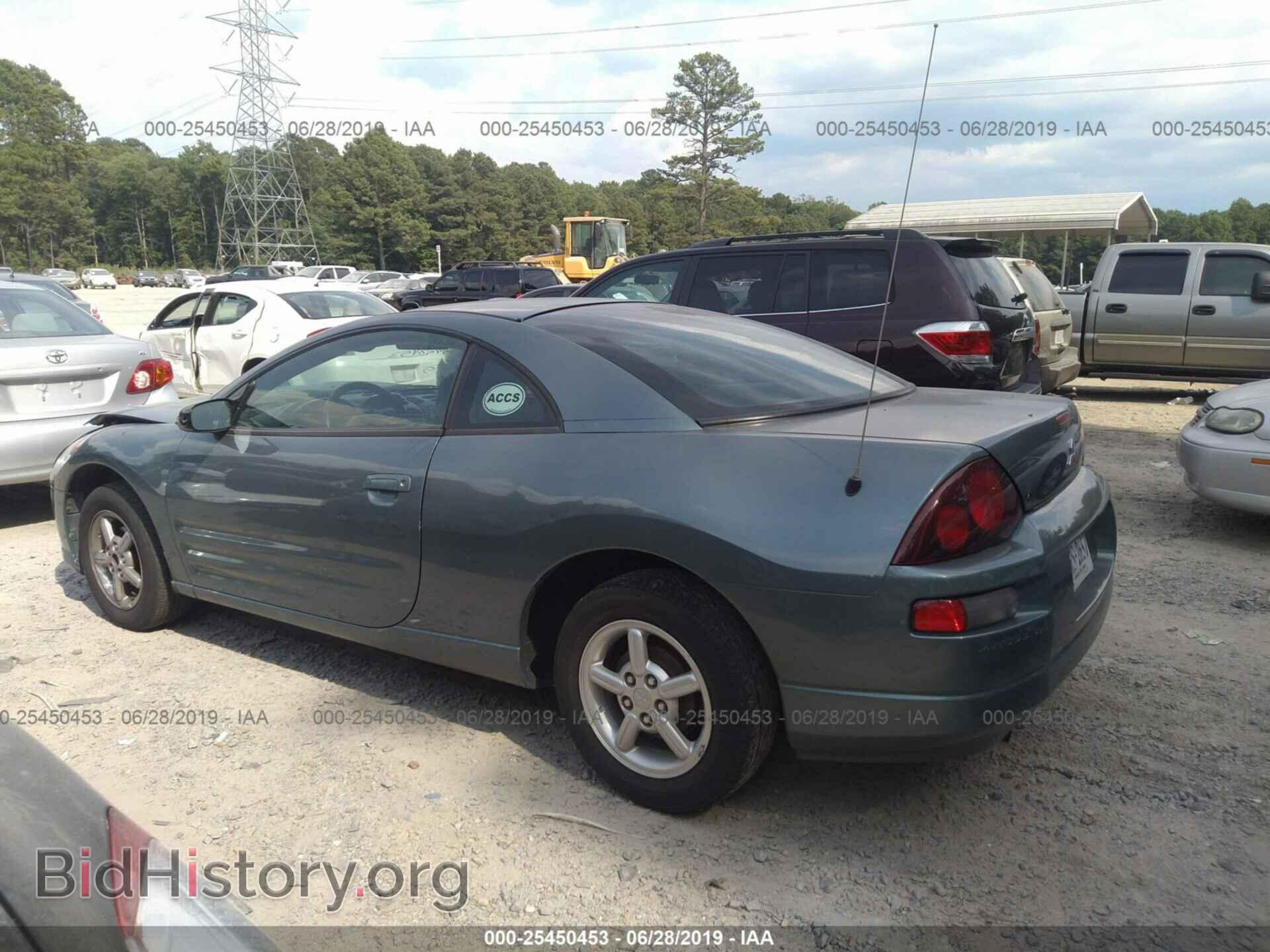 2000 MITSUBISHI ECLIPSE - VIN: 4A3AC34G1YE053404 - Фото 3