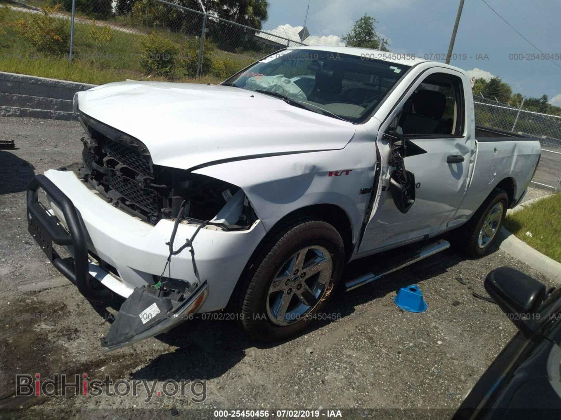 2012 DODGE RAM 1500 - VIN: 3C6JD6AT3CG237285 - Фото 2