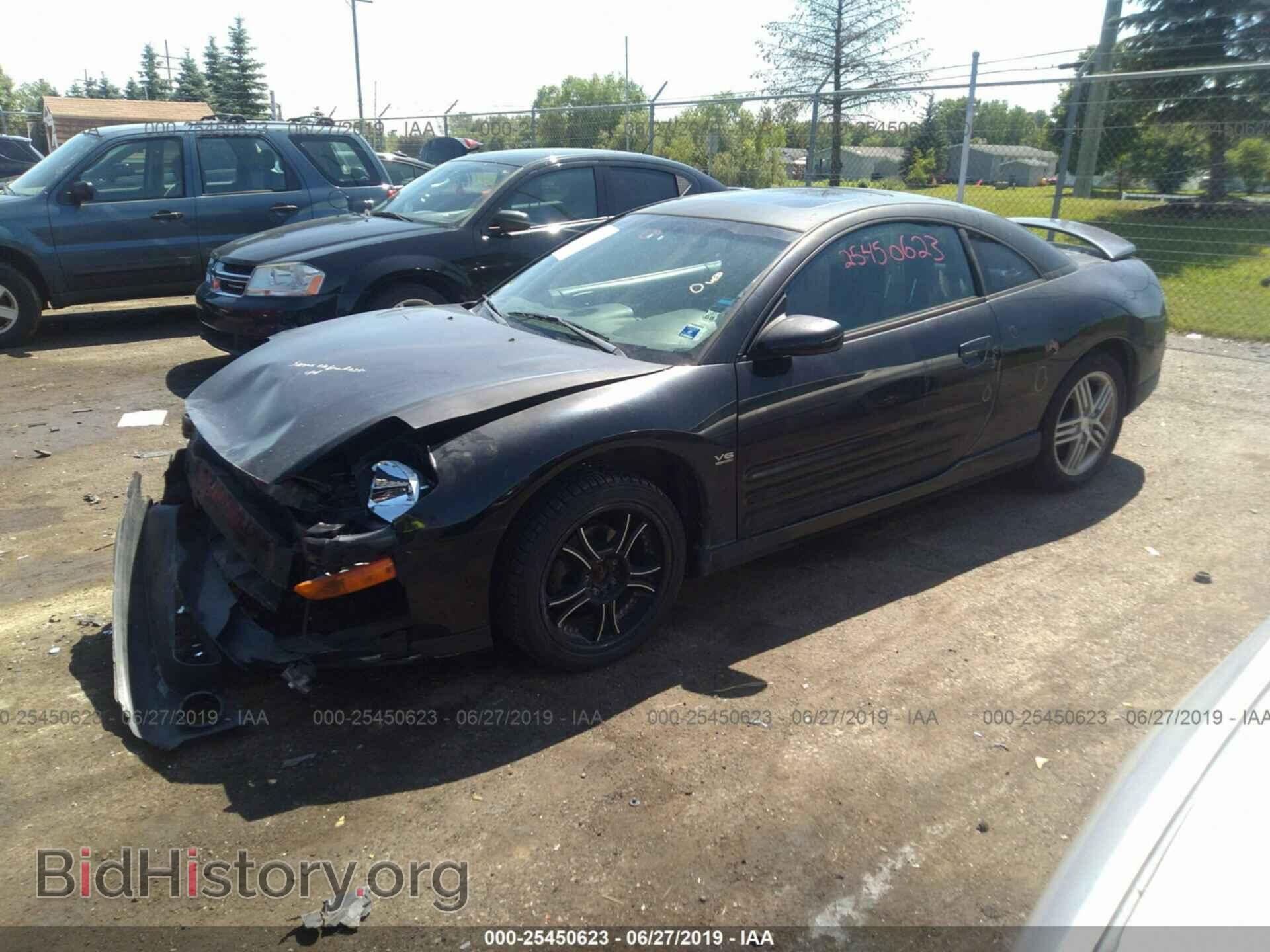 2003 MITSUBISHI ECLIPSE - VIN: 4A3AC84H53E118575 - Фото 2