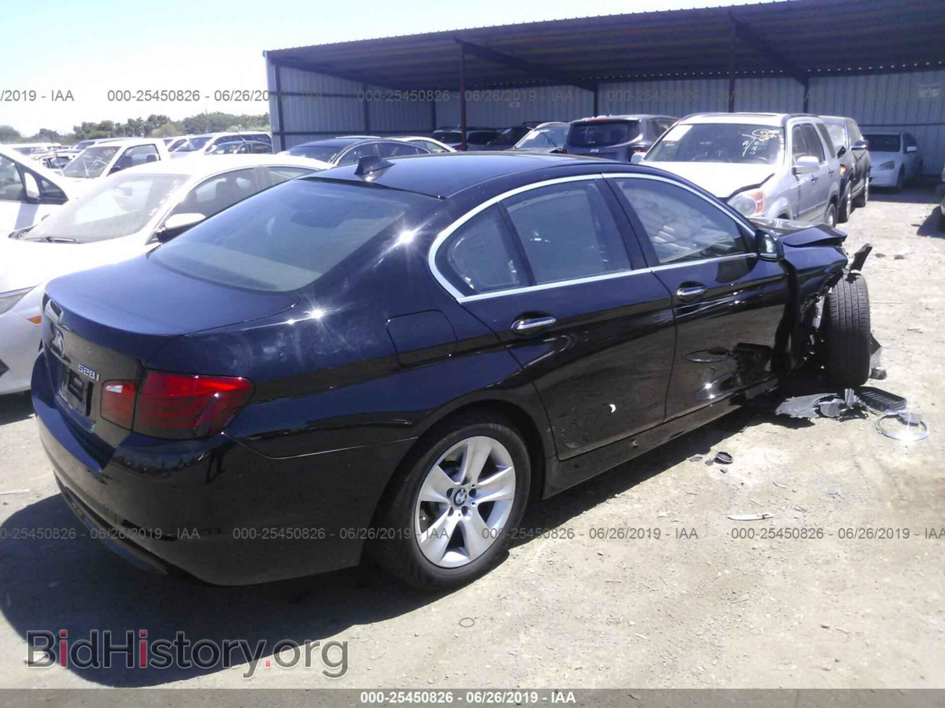 2011 BMW 528 - VIN: WBAFR1C52BC745912 - Фото 4