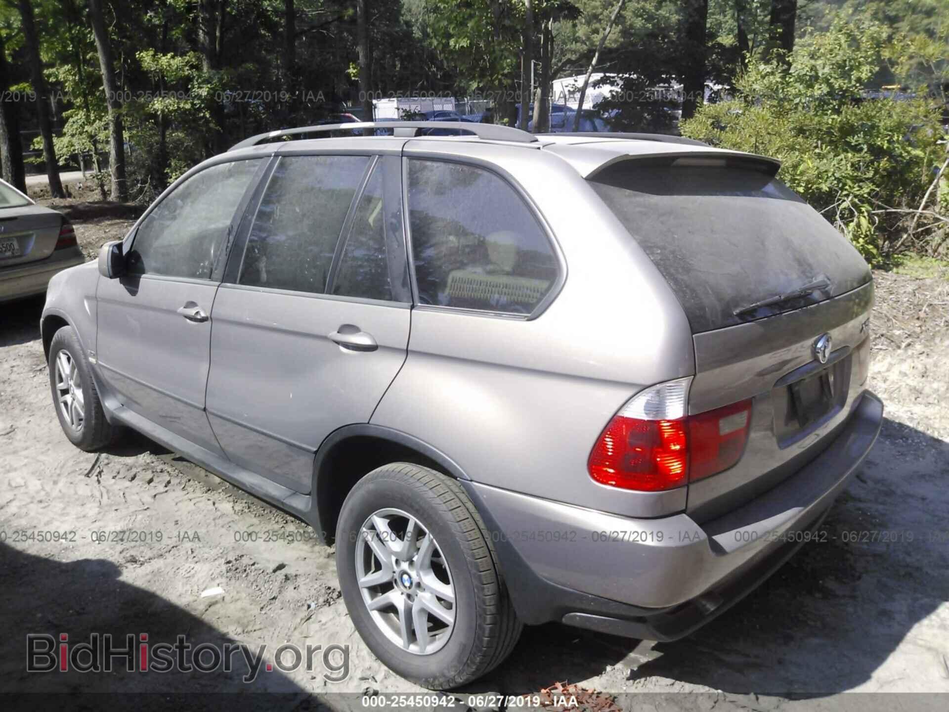 2005 BMW X5 - VIN: 5UXFA13575LY01534 - Фото 3