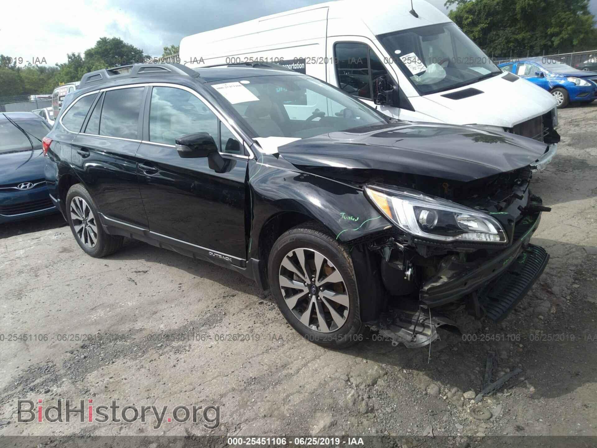 Фотография 4S4BSANC4H3258197 - SUBARU OUTBACK 2017