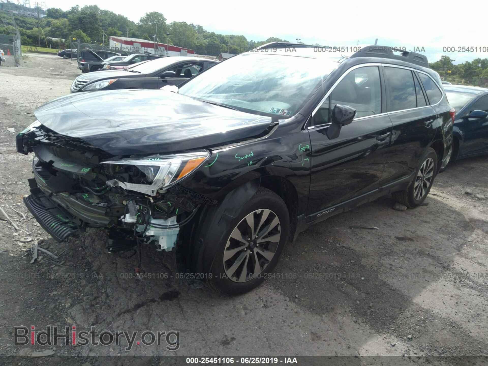 2017 SUBARU OUTBACK - VIN: 4S4BSANC4H3258197 - Фото 2