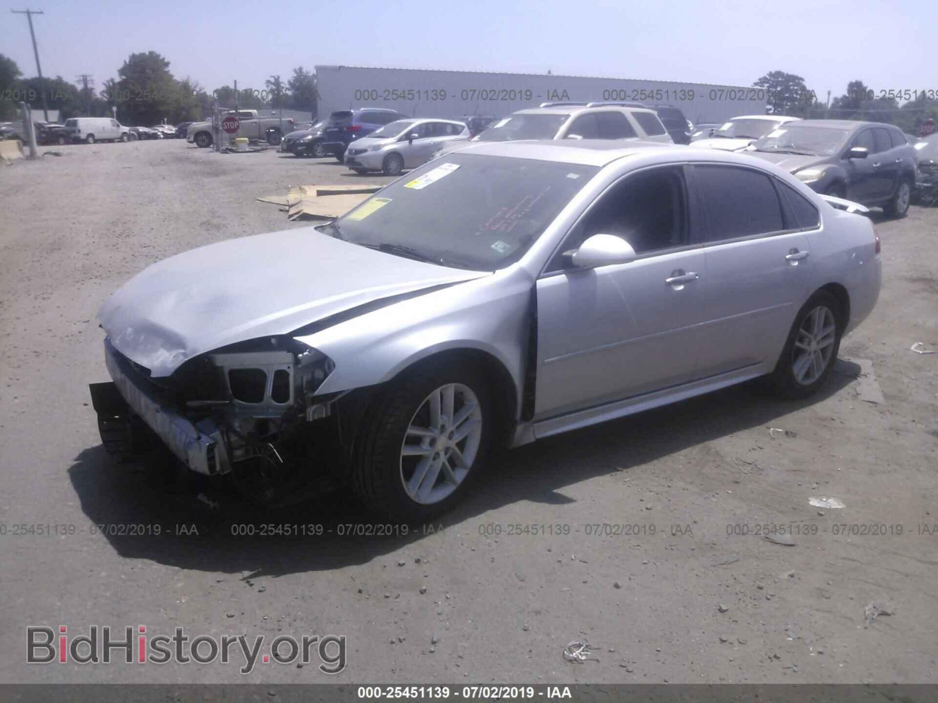 2013 CHEVROLET IMPALA - VIN: 2G1WC5E36D1200479 - Фото 2