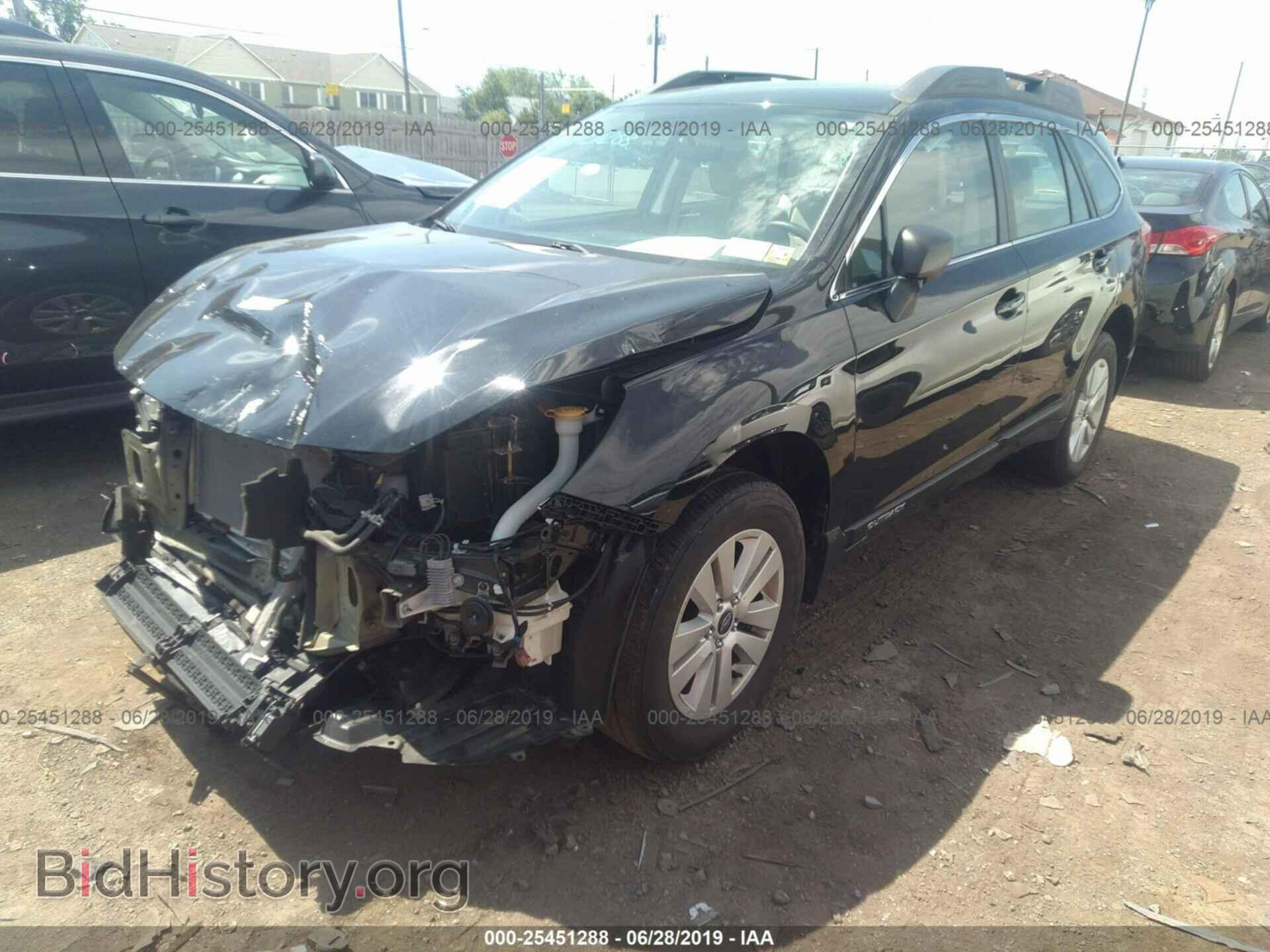 2017 SUBARU OUTBACK - VIN: 4S4BSAAC6H3244145 - Фото 2
