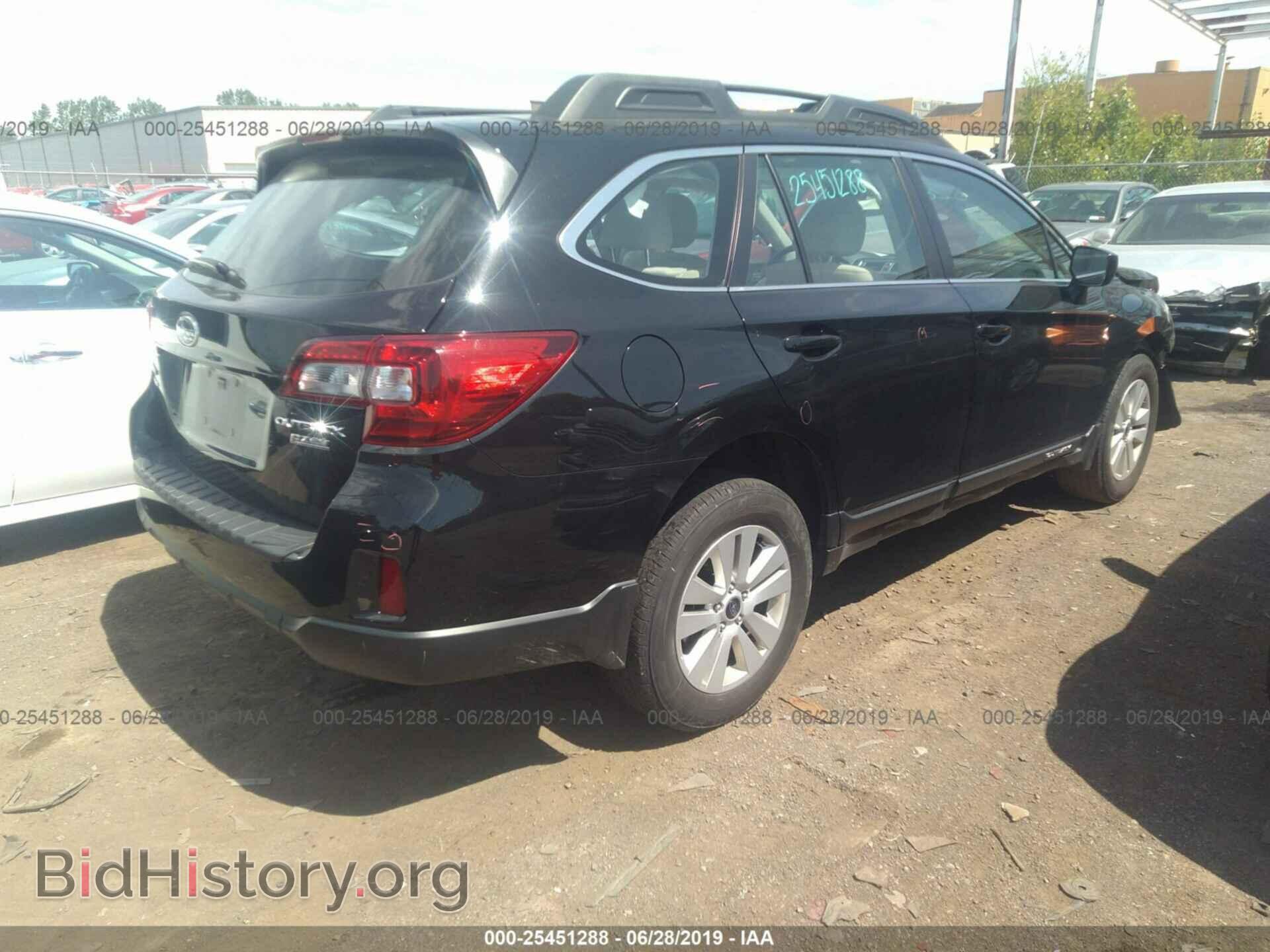 2017 SUBARU OUTBACK - VIN: 4S4BSAAC6H3244145 - Фото 4