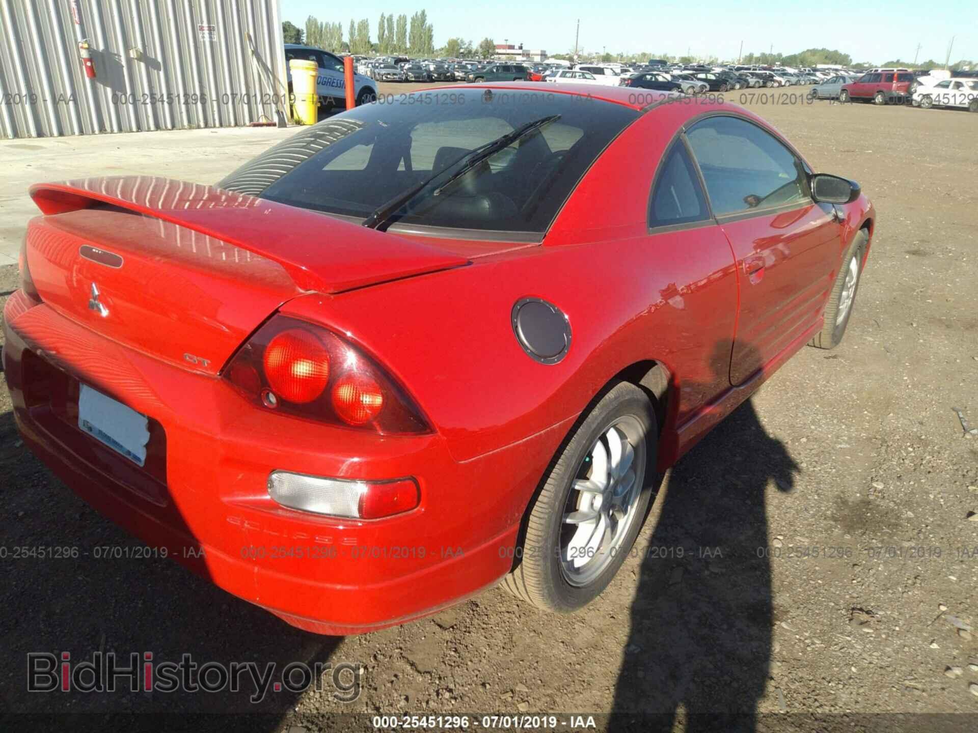 2002 MITSUBISHI ECLIPSE - VIN: 4A3AC54H12E029311 - Фото 4