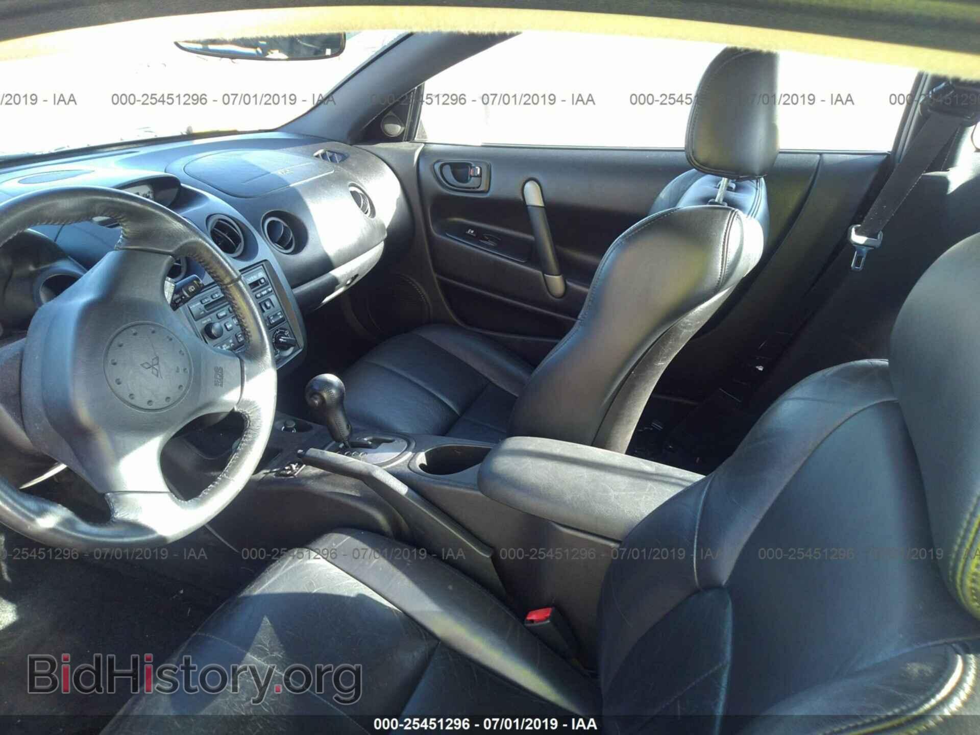 2002 MITSUBISHI ECLIPSE - VIN: 4A3AC54H12E029311 - Фото 5