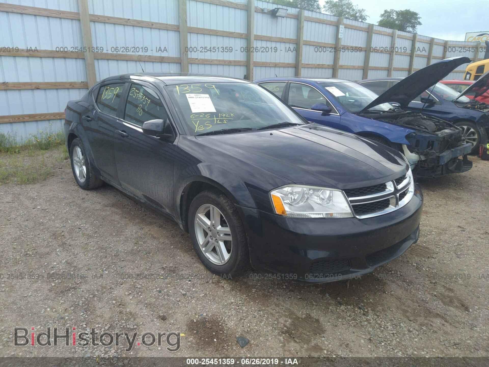 Фотография 1B3BD1FB0BN536918 - DODGE AVENGER 2011