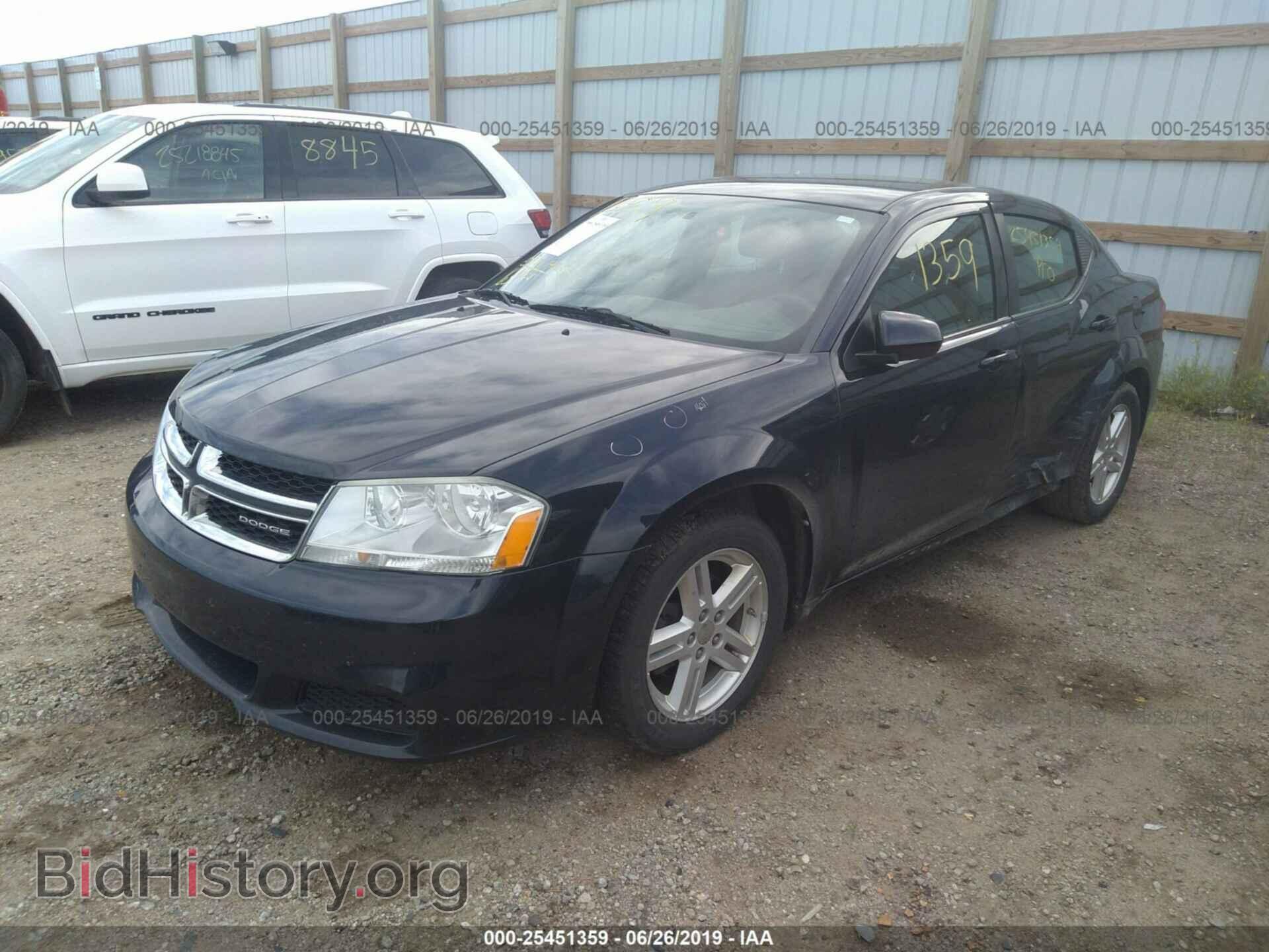 2011 DODGE AVENGER - VIN: 1B3BD1FB0BN536918 - Фото 2