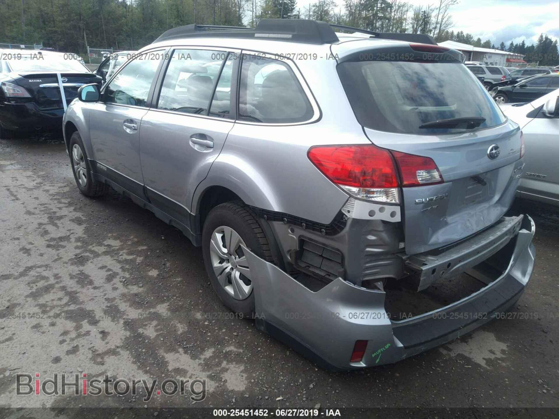 2012 SUBARU OUTBACK - VIN: 4S4BRBAC8C3211948 - Фото 3