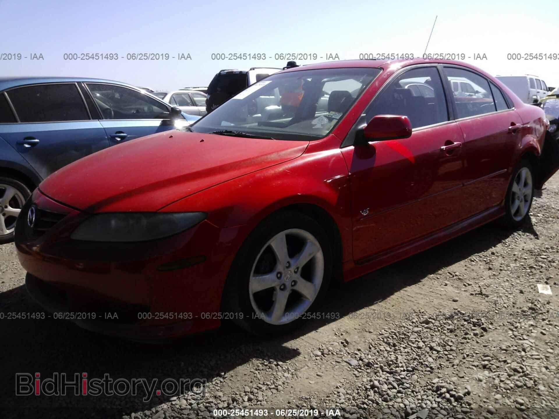 2005 MAZDA 6 - VIN: 1YVHP84D755M09501 - Photo 2
