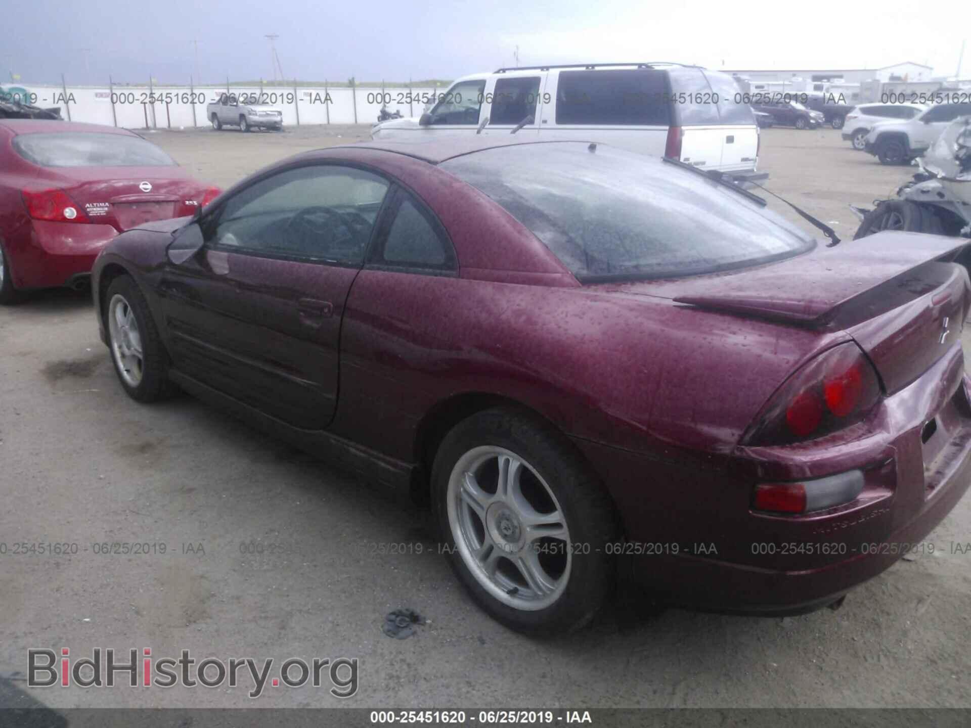 2000 MITSUBISHI ECLIPSE - VIN: 4A3AC54L5YE082932 - Фото 3