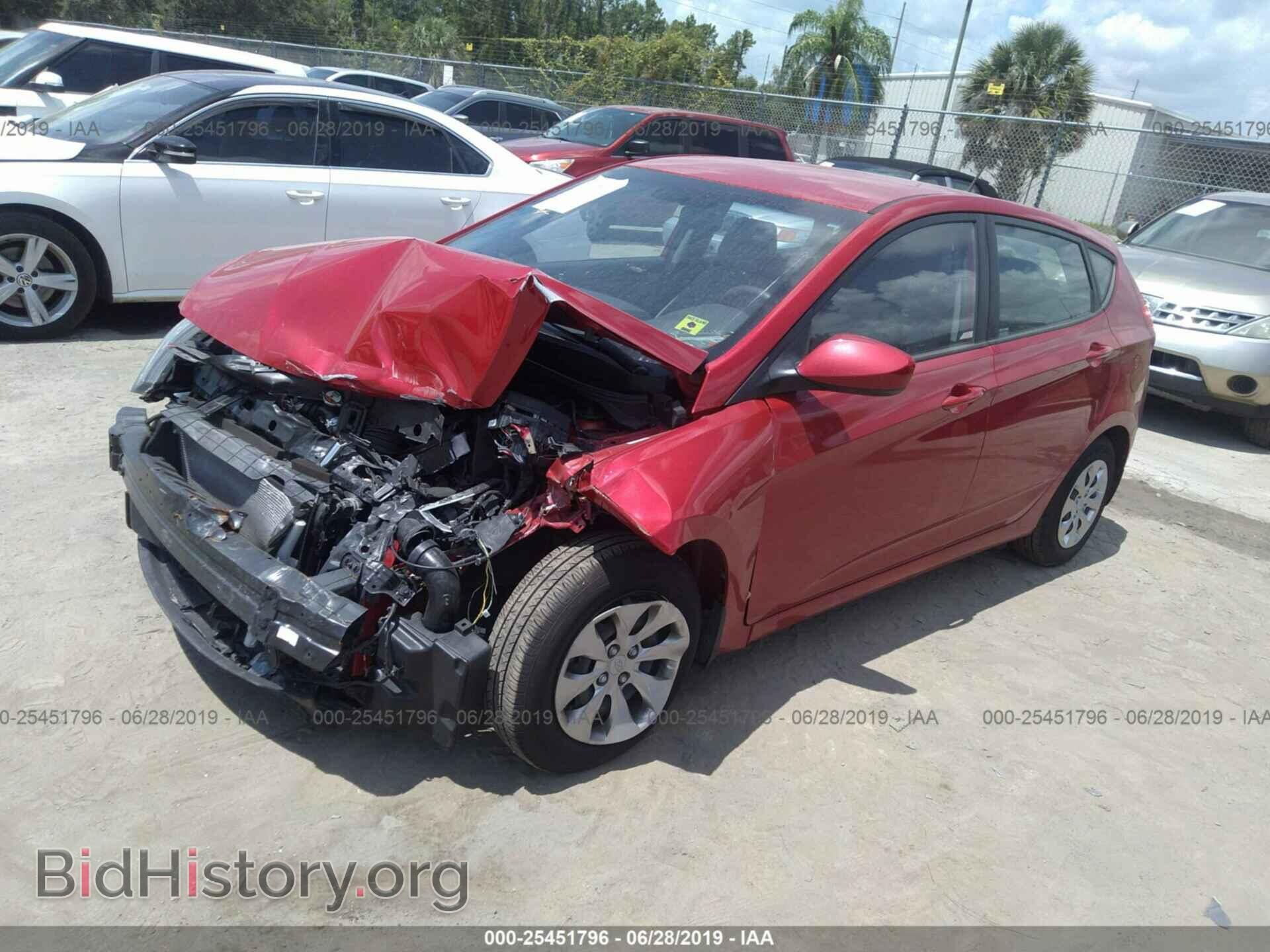 2015 HYUNDAI ACCENT - VIN: KMHCT5AE5FU220663 - Фото 2