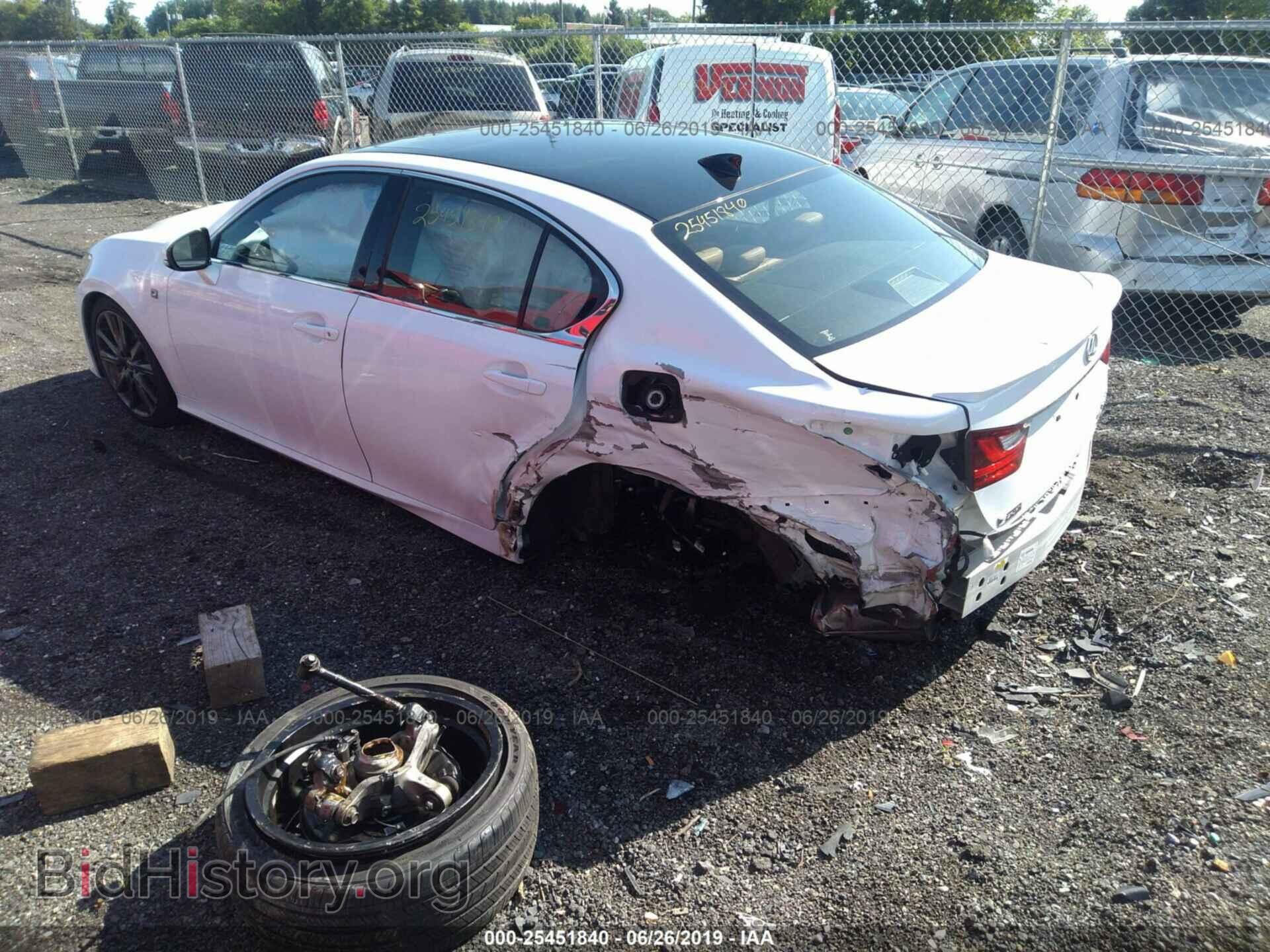 2015 LEXUS GS - VIN: JTHCE1BL3FA002354 - Фото 3