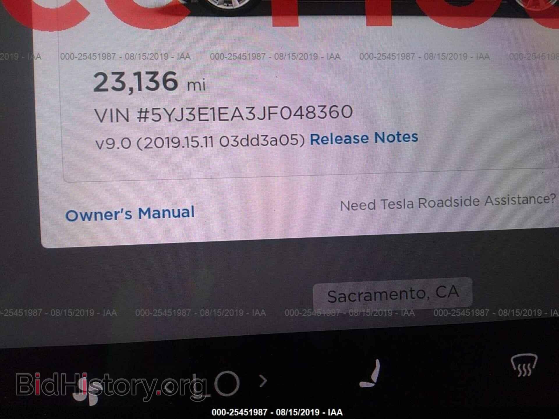 2018 TESLA MODEL 3 - VIN: 5YJ3E1EA3JF048360 - Photo 7