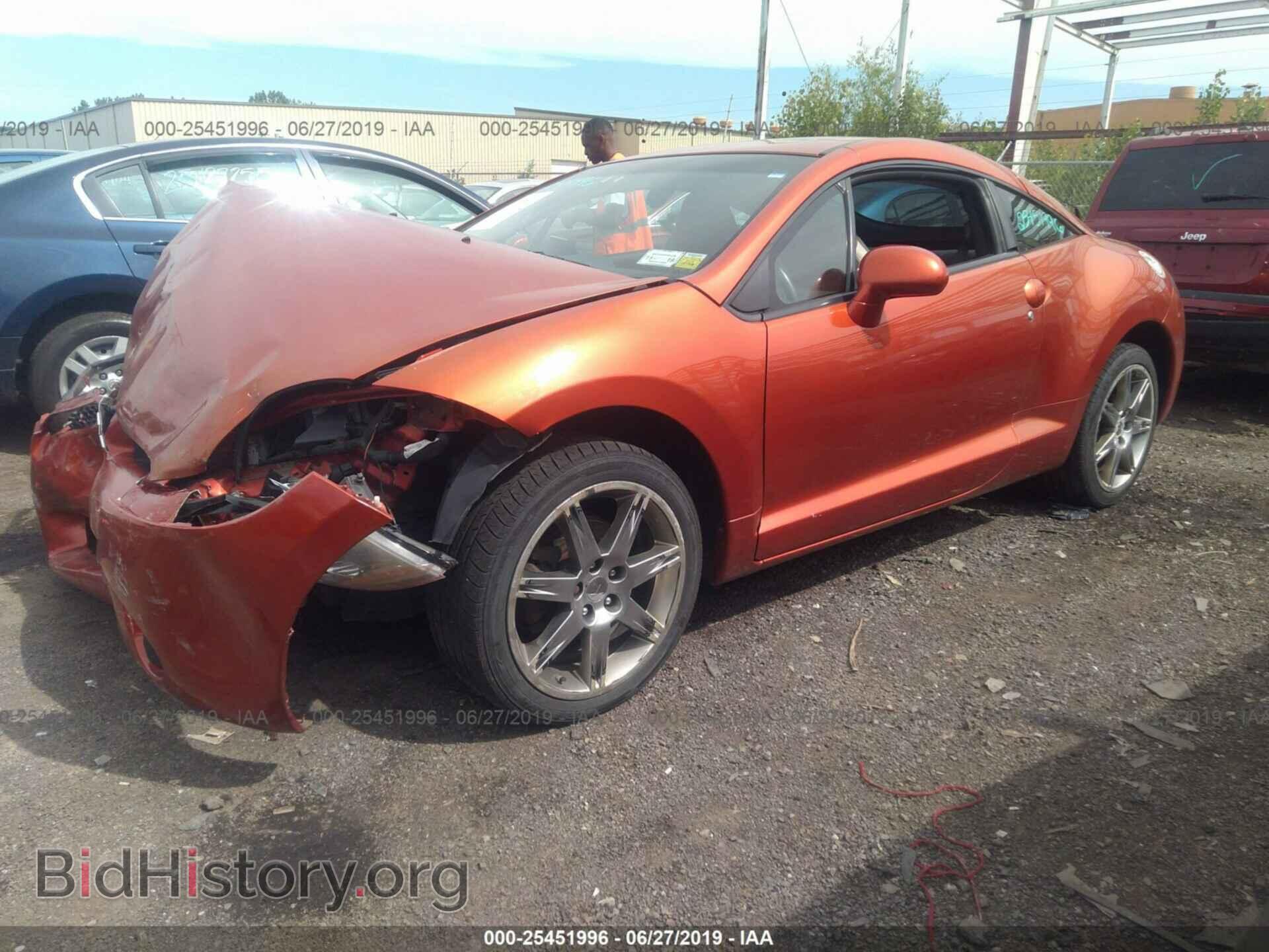 2006 MITSUBISHI ECLIPSE - VIN: 4A3AK34T36E019445 - Photo 2