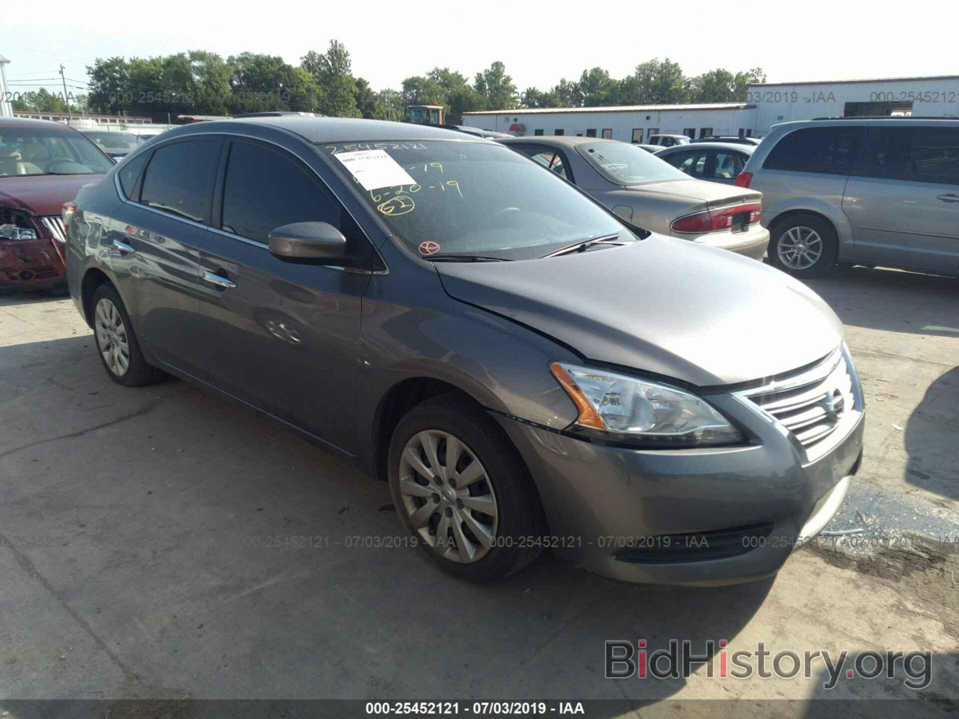 Photo 3N1AB7APXFY275203 - NISSAN SENTRA 2015