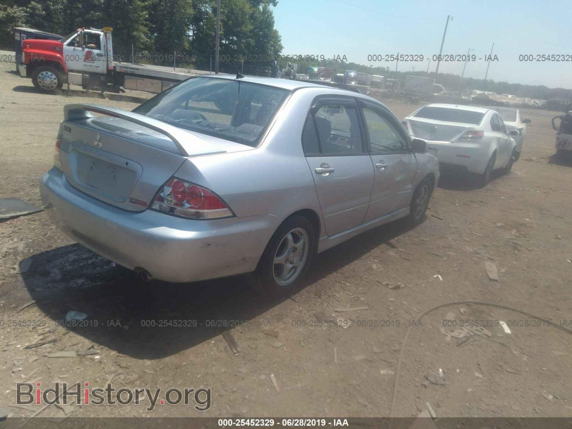 2004 MITSUBISHI LANCER - VIN: JA3AJ86E64U029745 - Фото 4