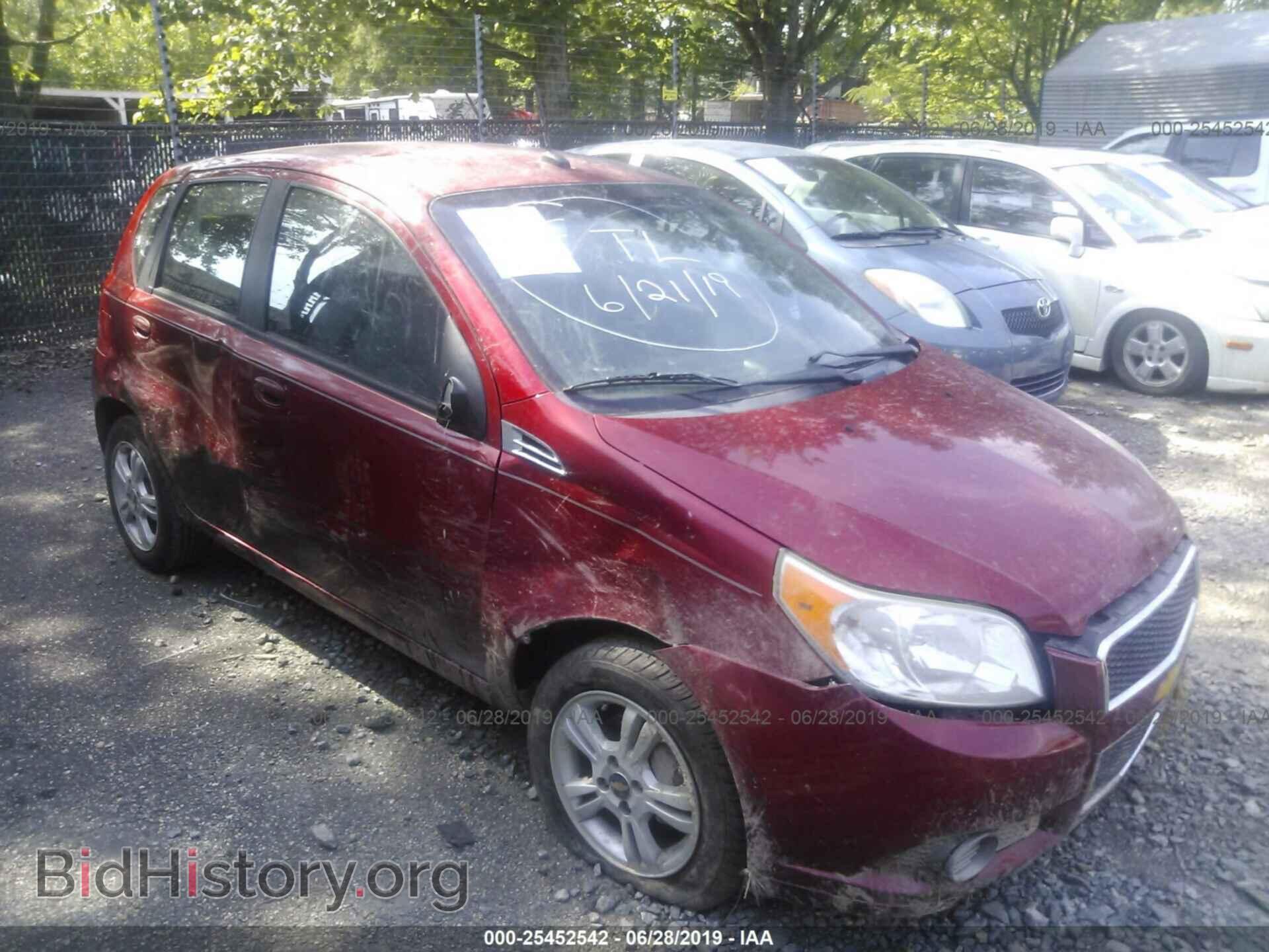 Photo KL1TD6DE6BB203371 - CHEVROLET AVEO 2011