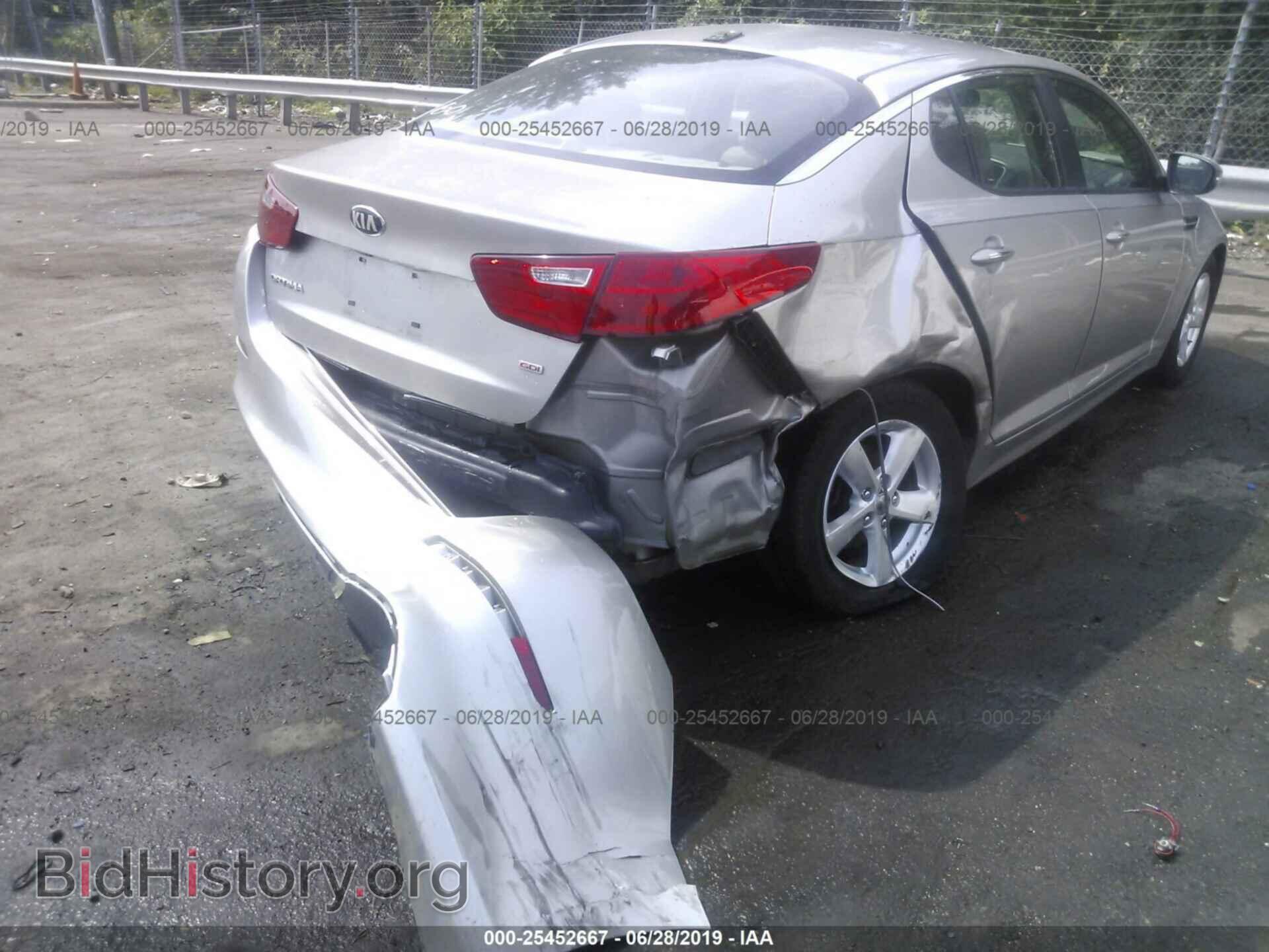2014 KIA OPTIMA - VIN: KNAGM4A78E5466353 - Фото 6