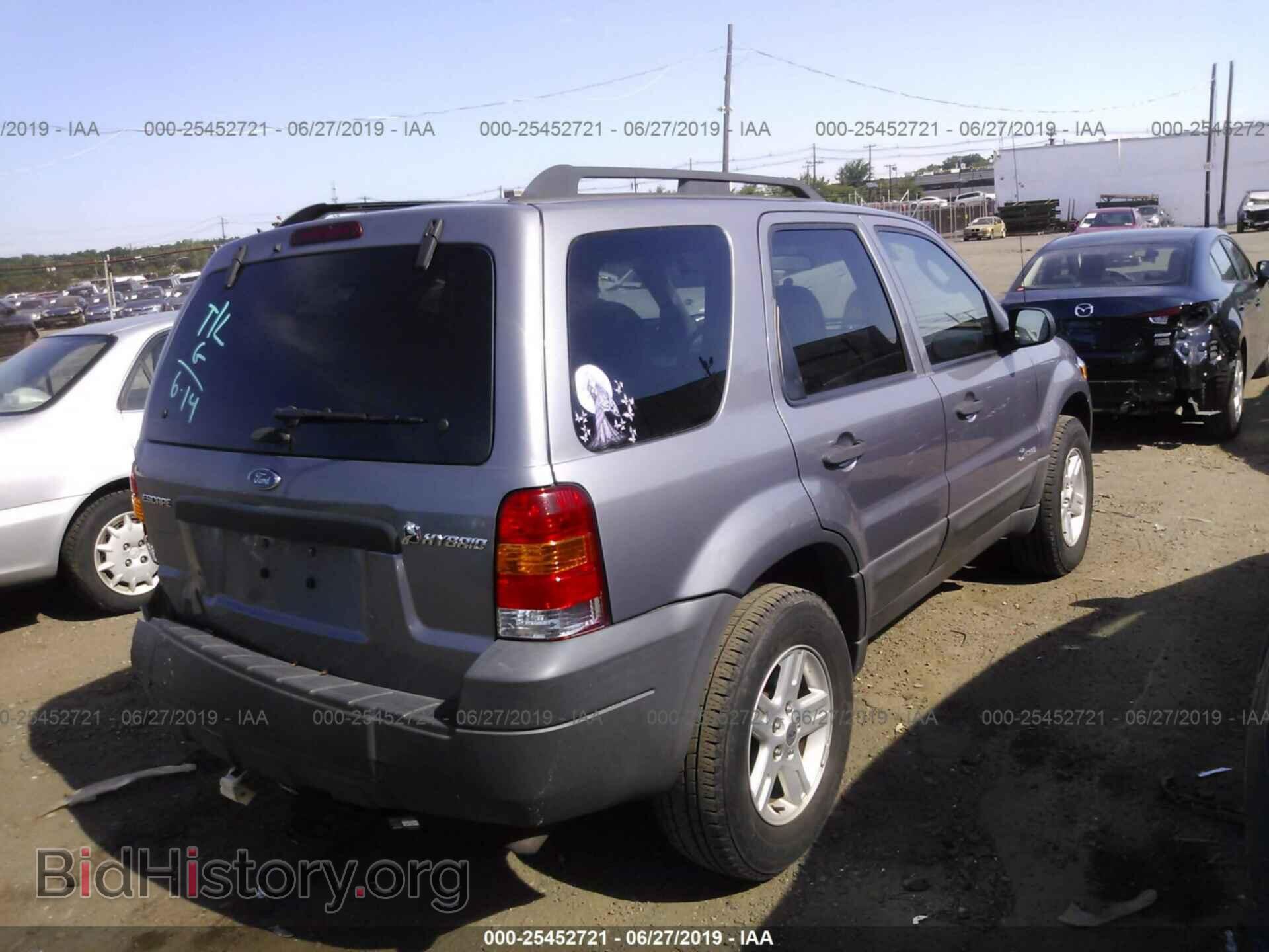 2007 FORD ESCAPE - VIN: 1FMCU59H77KC03940 - Фото 4