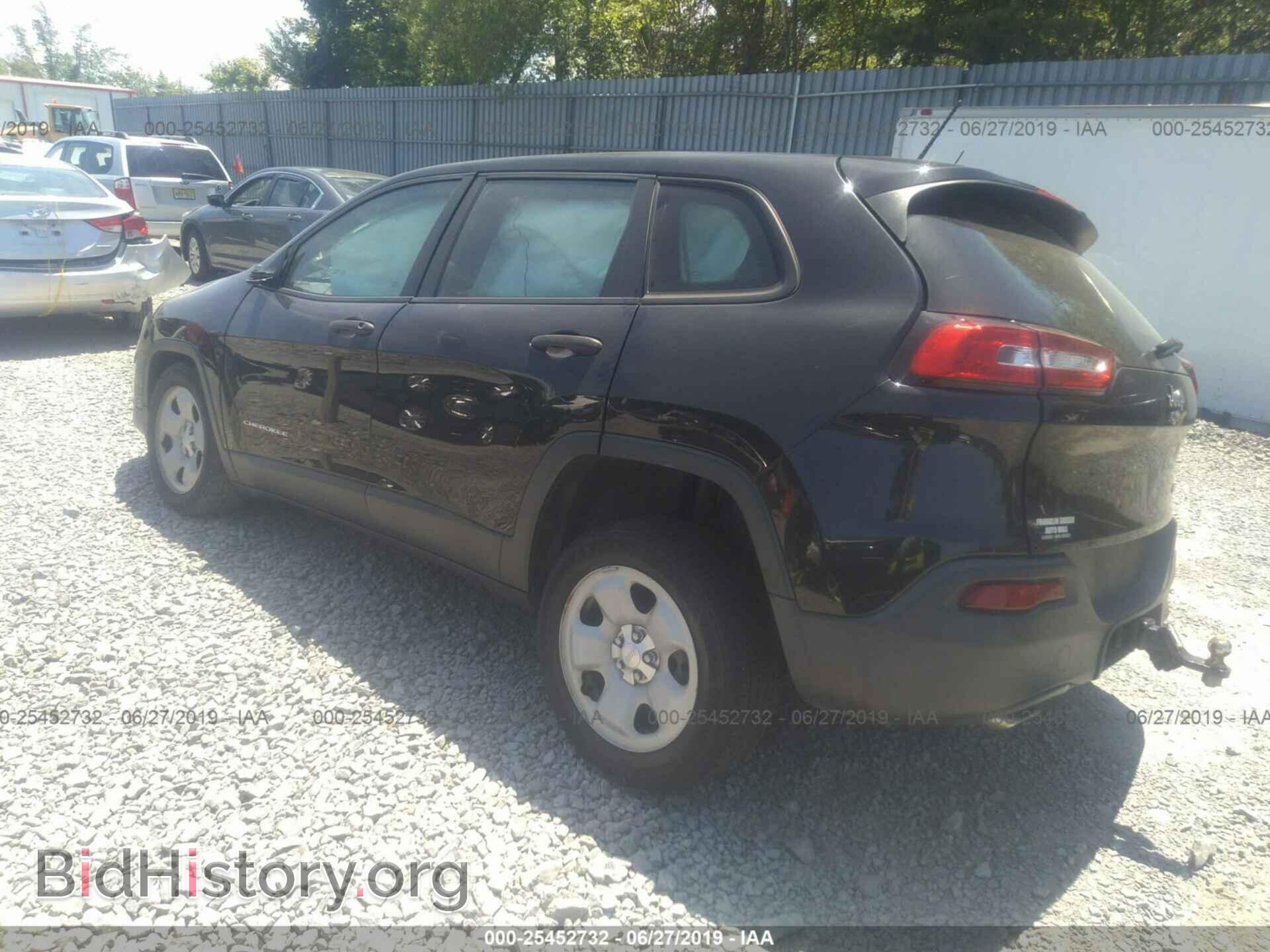 2014 JEEP CHEROKEE - VIN: 1C4PJLAB3EW163811 - Фото 3