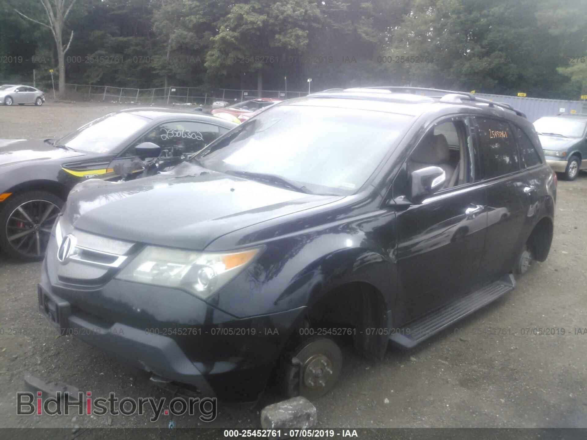 2007 ACURA MDX - VIN: 2HNYD28357H511270 - Фото 2