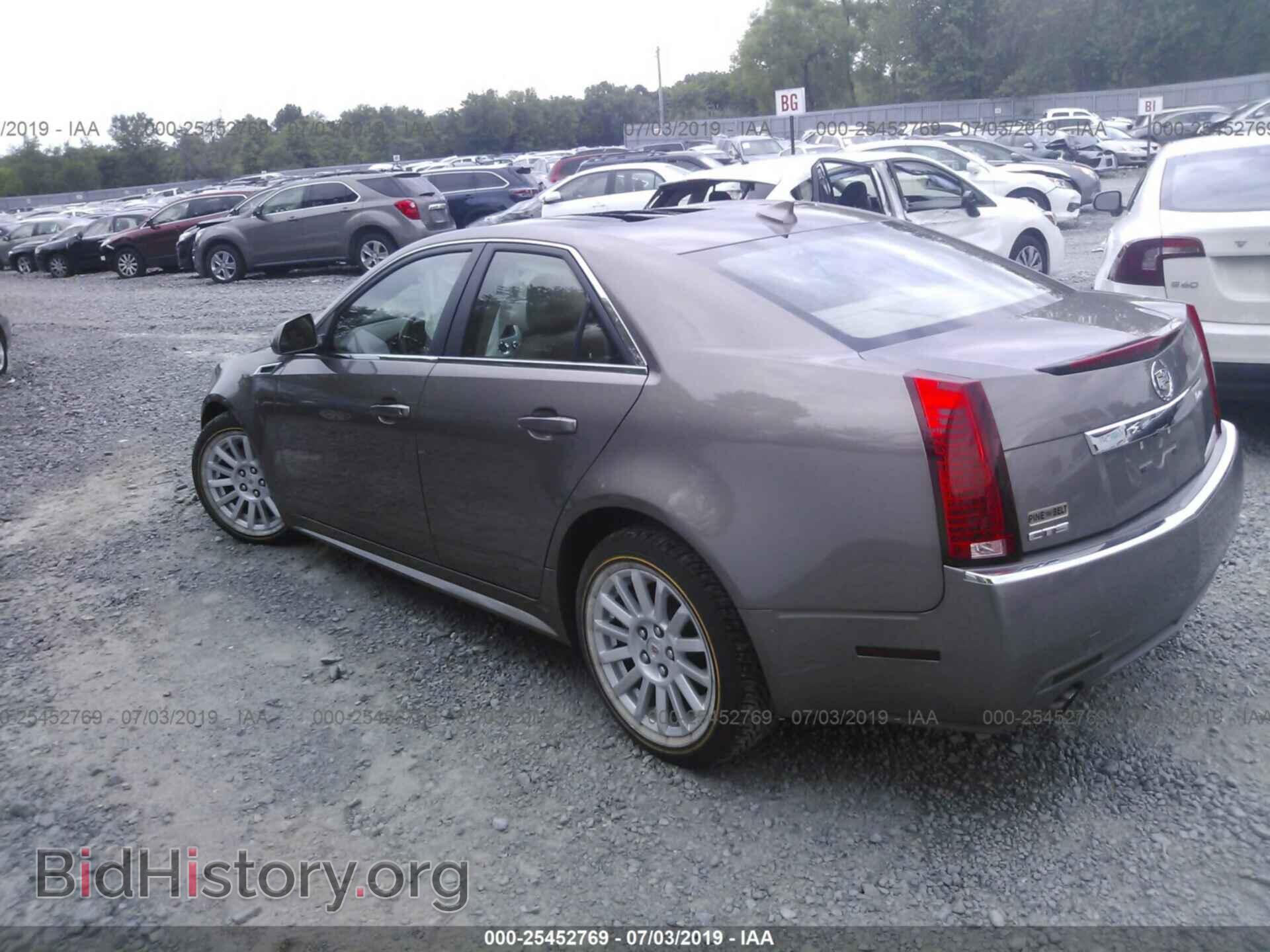 2012 CADILLAC CTS - VIN: 1G6DE5E52C0143060 - Фото 3