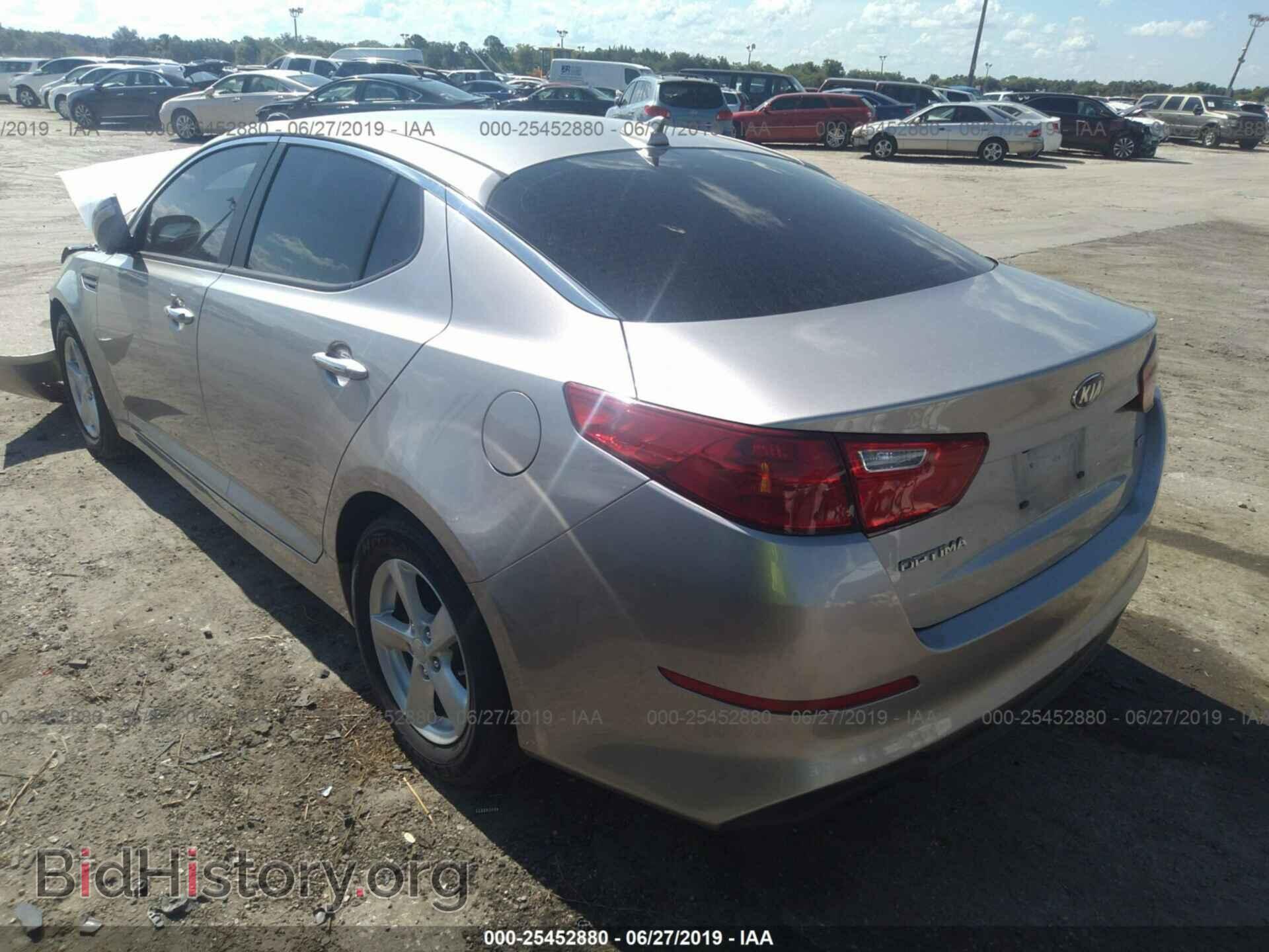 2015 KIA OPTIMA - VIN: KNAGM4A79F5575356 - Photo 3