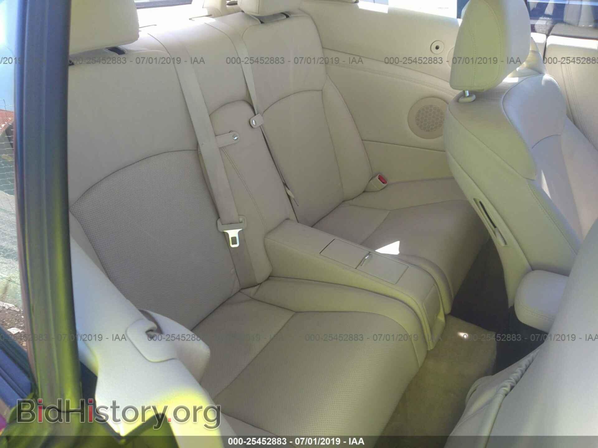 2012 LEXUS IS - VIN: JTHFF2C2XC2521669 - Фото 8