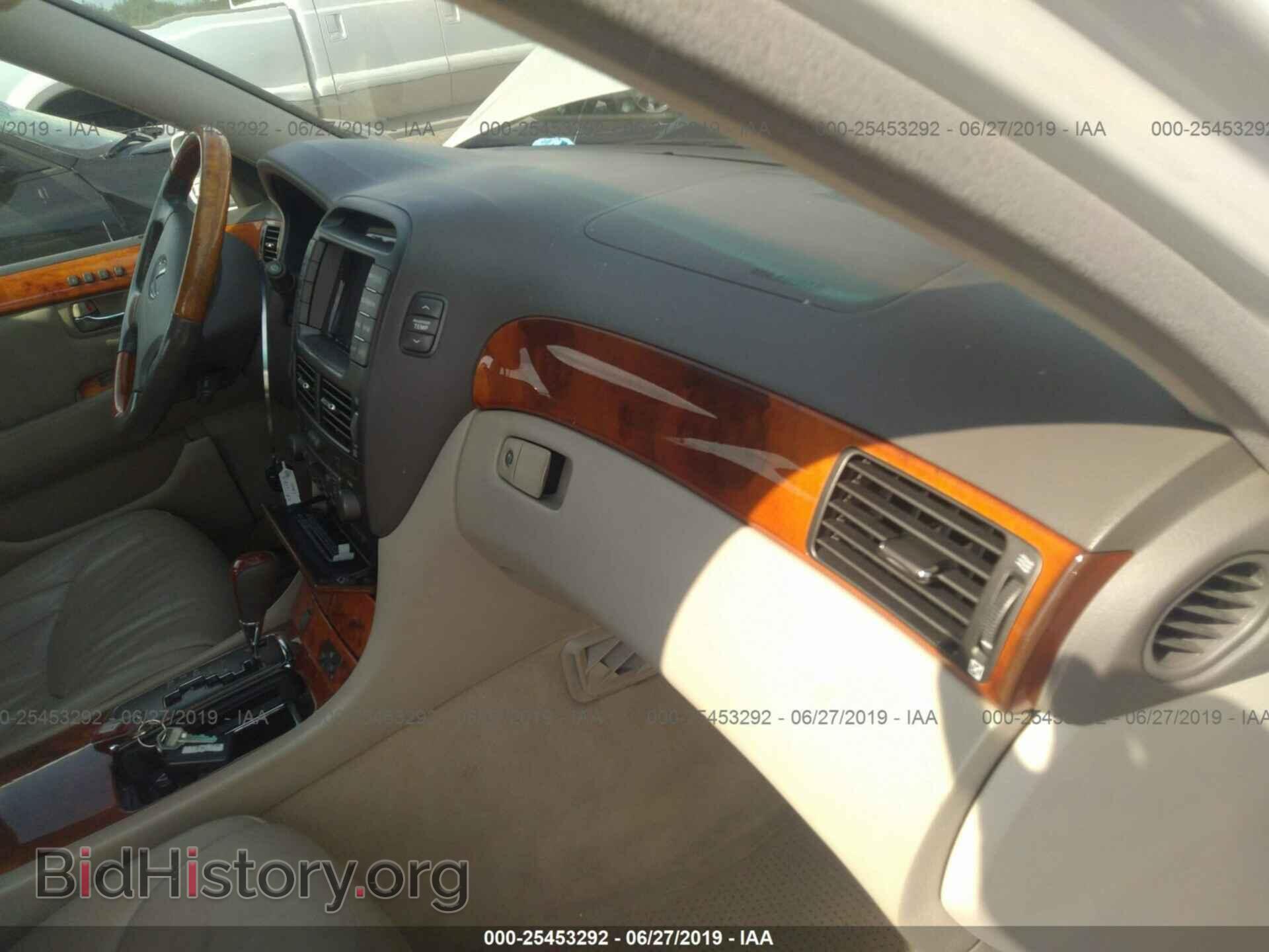 2002 LEXUS LS - VIN: JTHBN30F020063794 - Фото 5