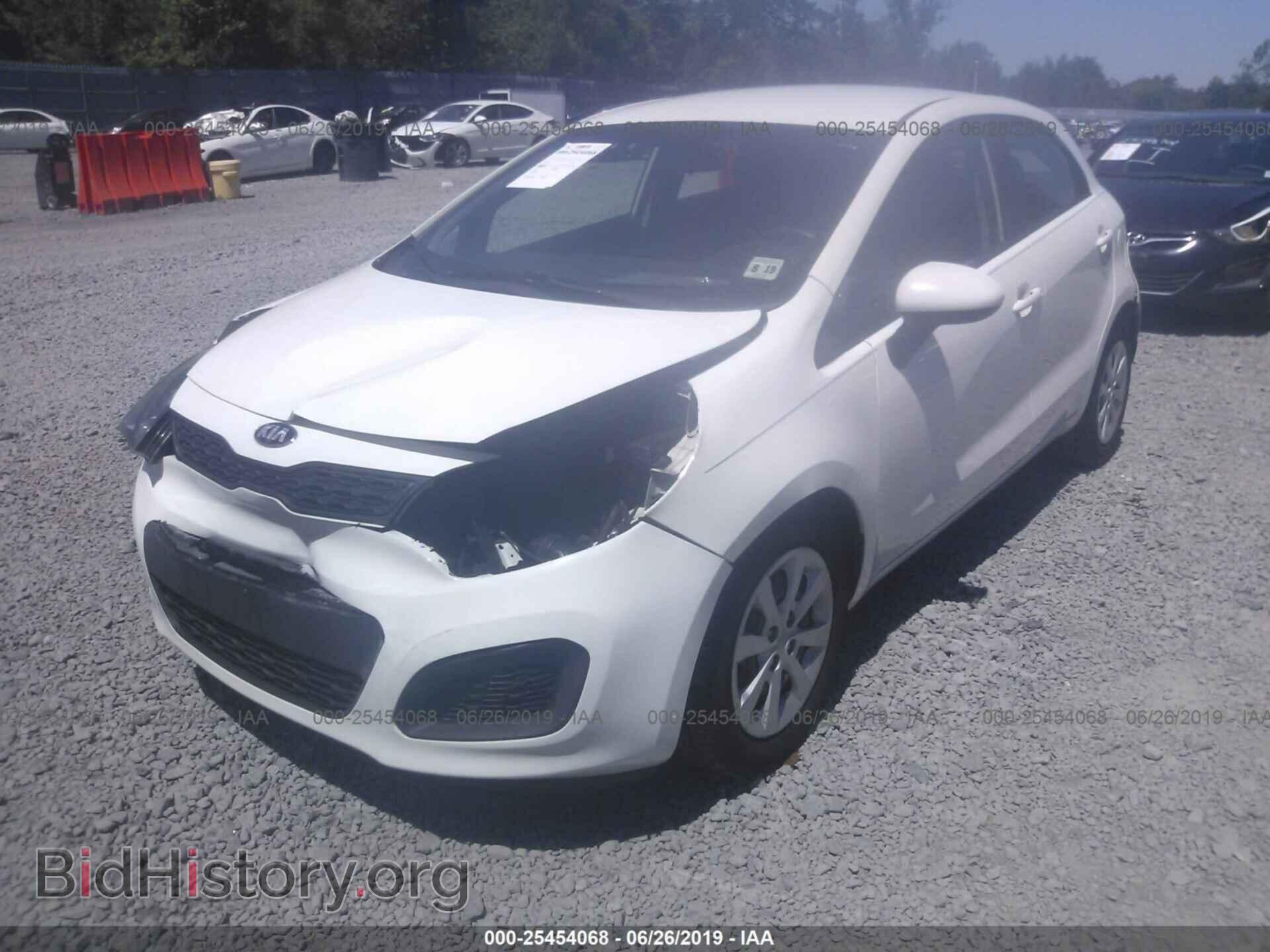 2014 KIA RIO - VIN: KNADM5A37E6417726 - Фото 2