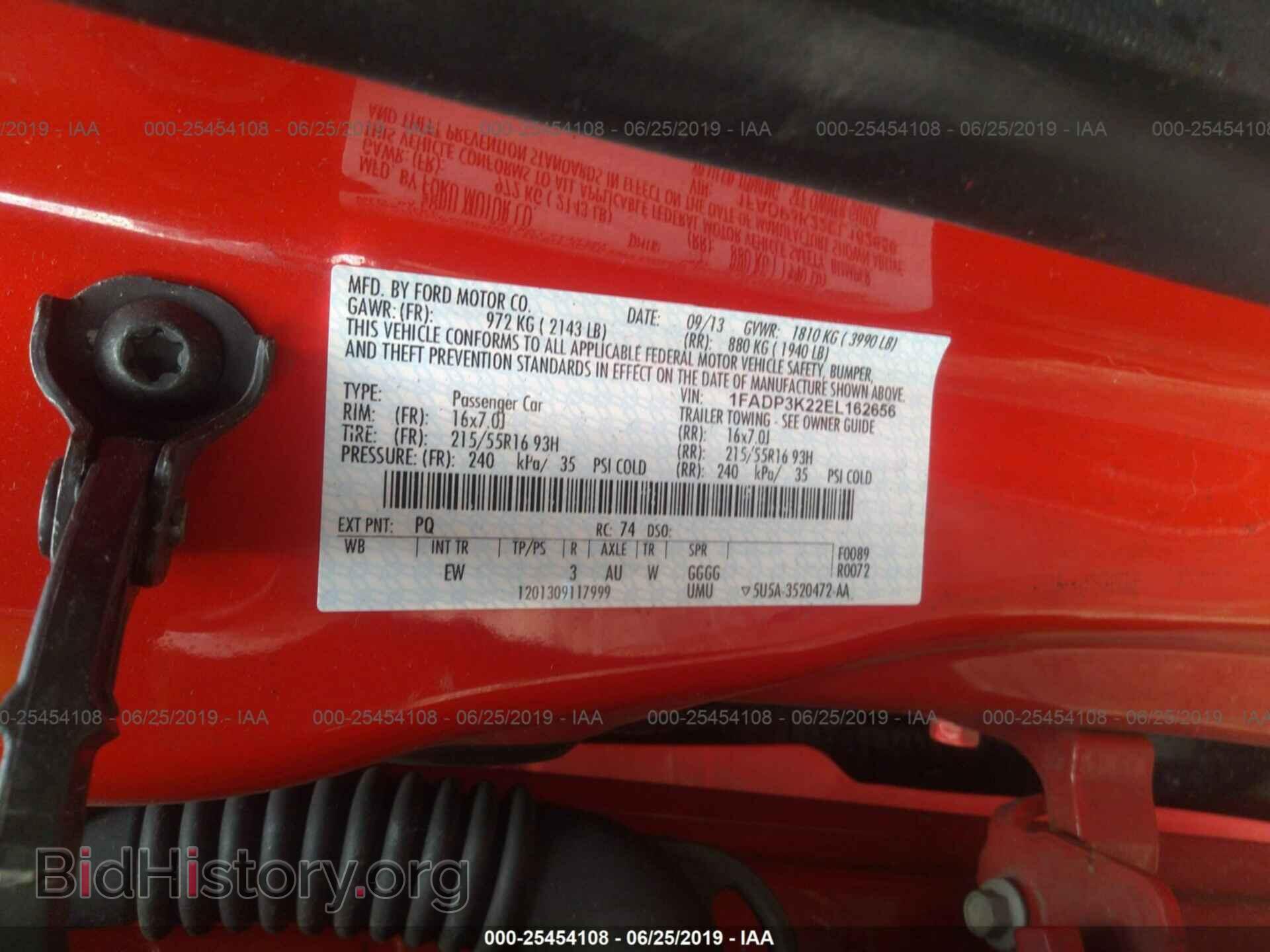 2014 FORD FOCUS - VIN: 1FADP3K22EL162656 - Photo 9