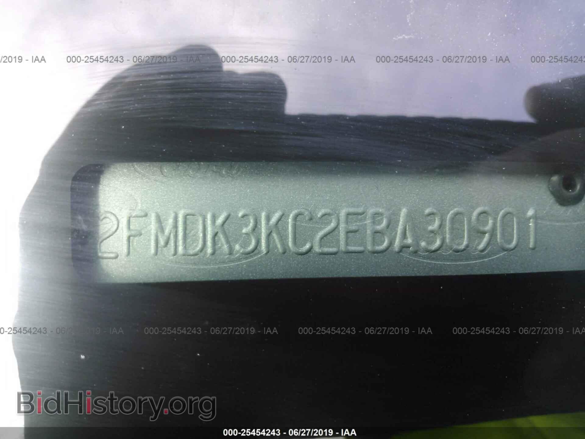 2014 FORD EDGE - VIN: 2FMDK3KC2EBA30901 - Фото 9