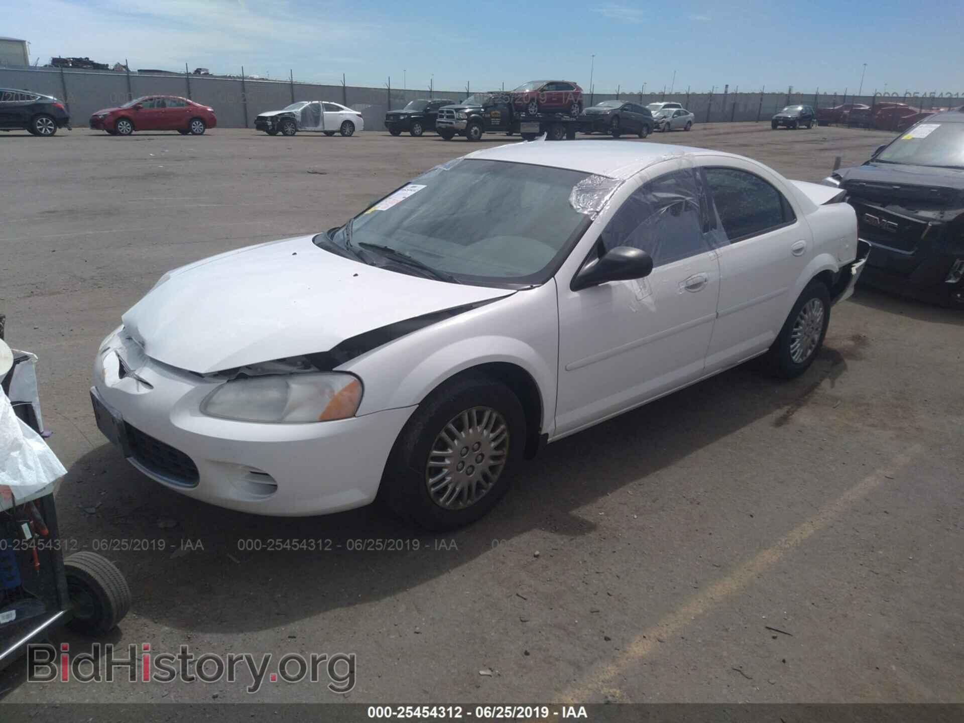 2002 CHRYSLER SEBRING - VIN: 1C3EL46X12N120800 - Фото 2