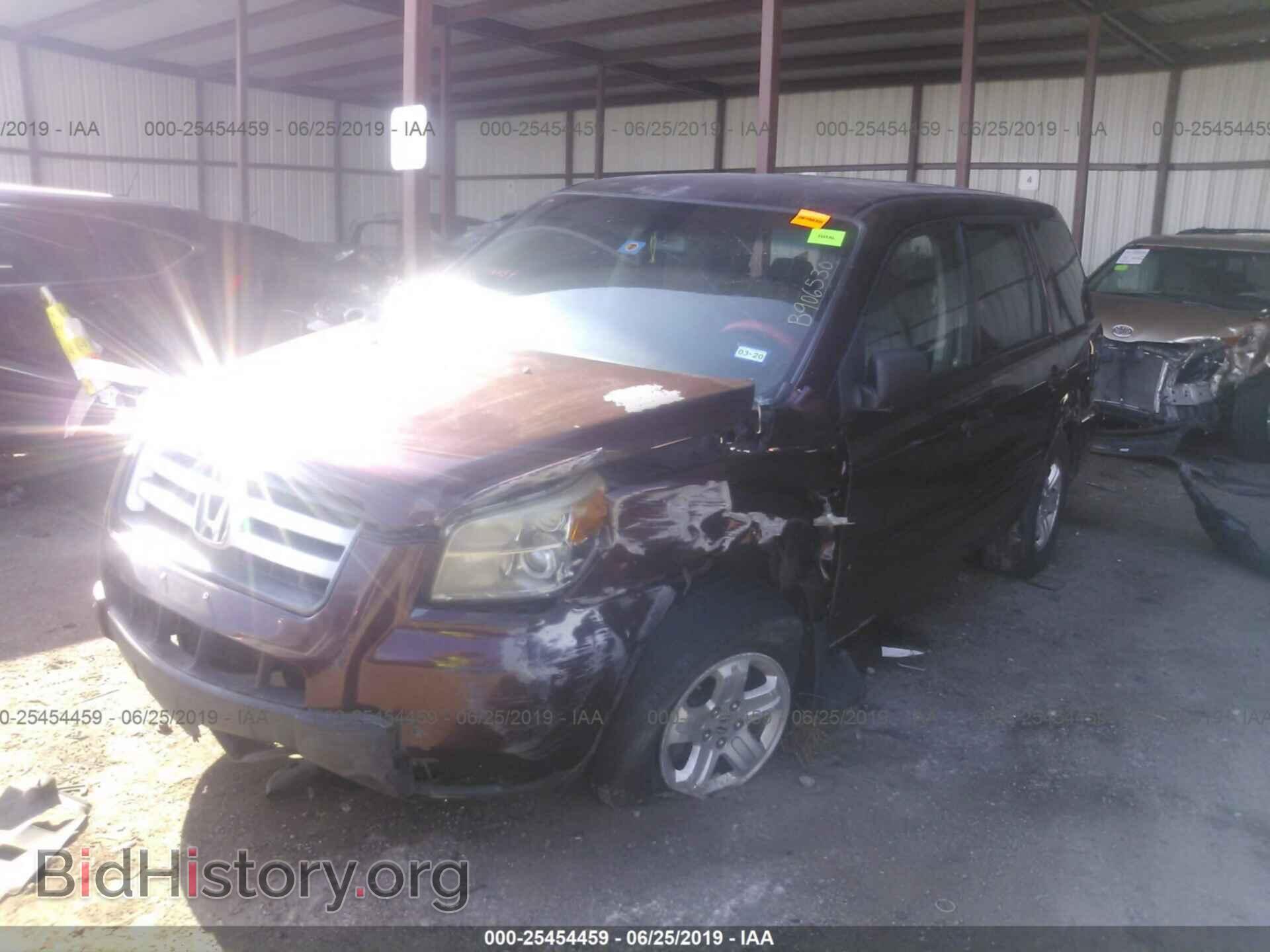 2007 HONDA PILOT - VIN: 5FNYF28107B036776 - Фото 2