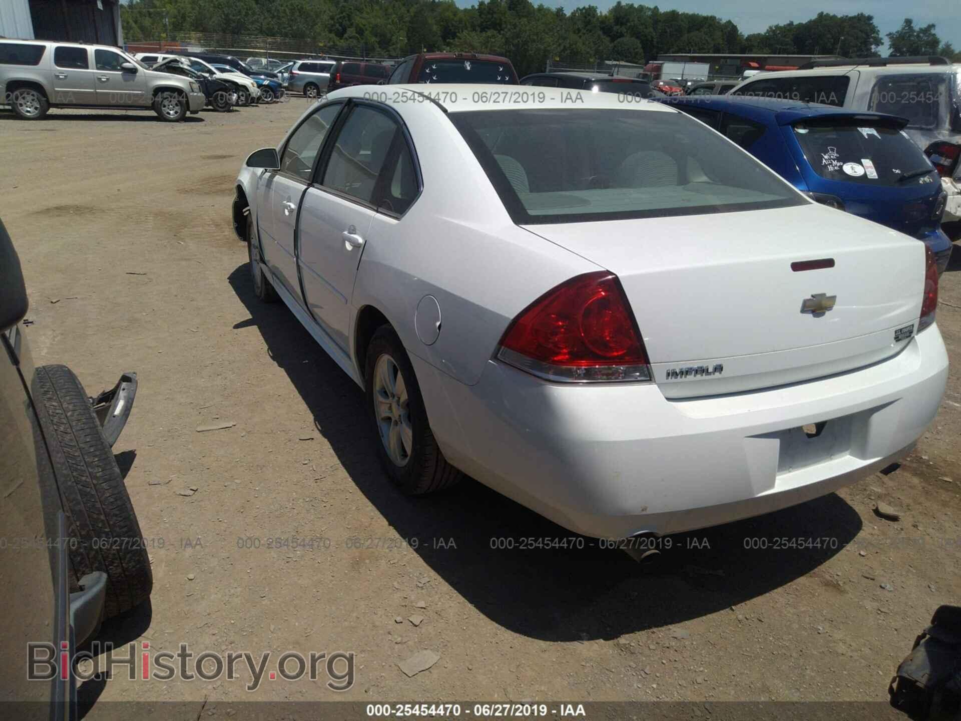 2012 CHEVROLET IMPALA - VIN: 2G1WF5E36C1292330 - Фото 3