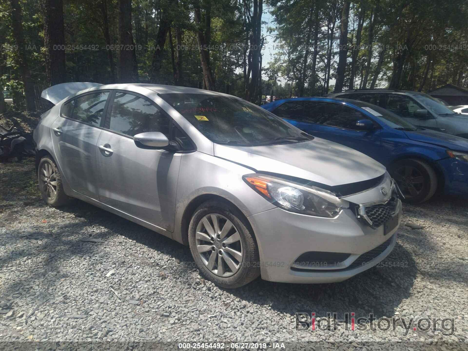 Photo KNAFX4A6XF5414489 - KIA FORTE 2015