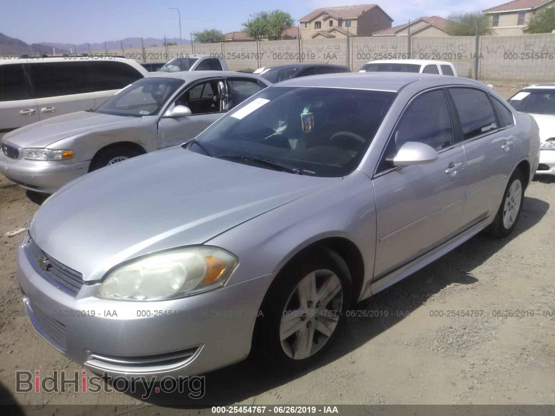 2011 CHEVROLET IMPALA - VIN: 2G1WA5EK1B1101286 - Фото 2