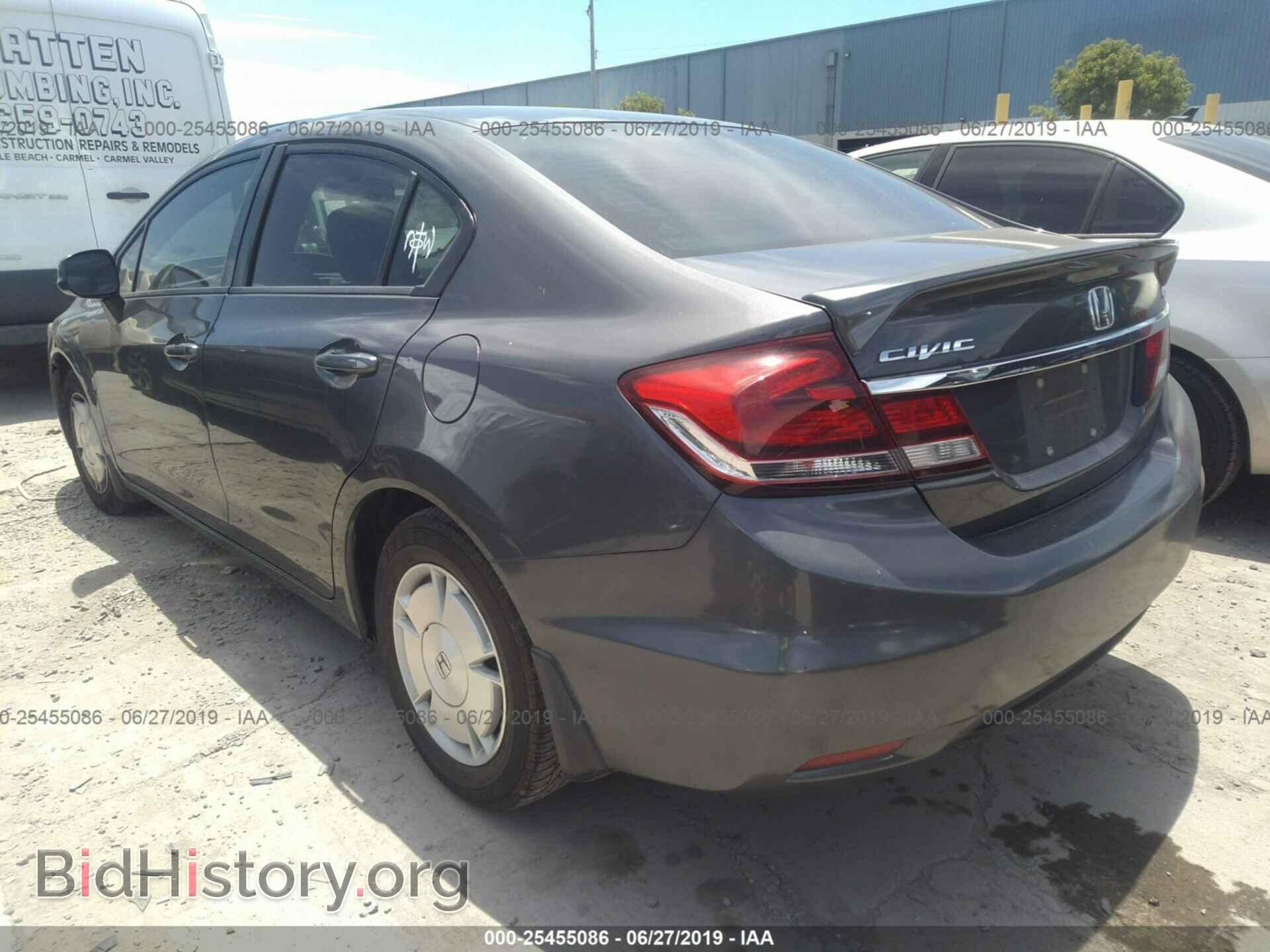 2013 HONDA CIVIC - VIN: 2HGFB2F69DH548965 - Фото 3