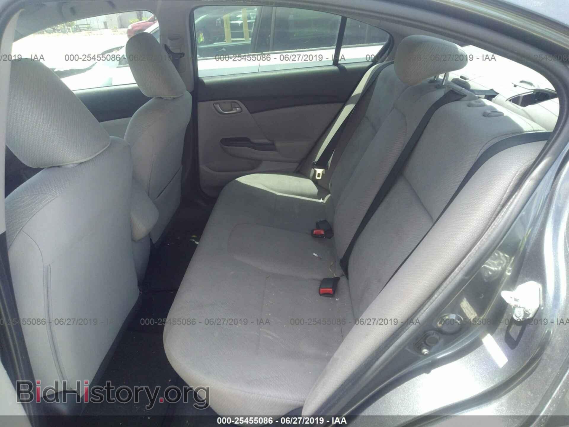 2013 HONDA CIVIC - VIN: 2HGFB2F69DH548965 - Фото 8